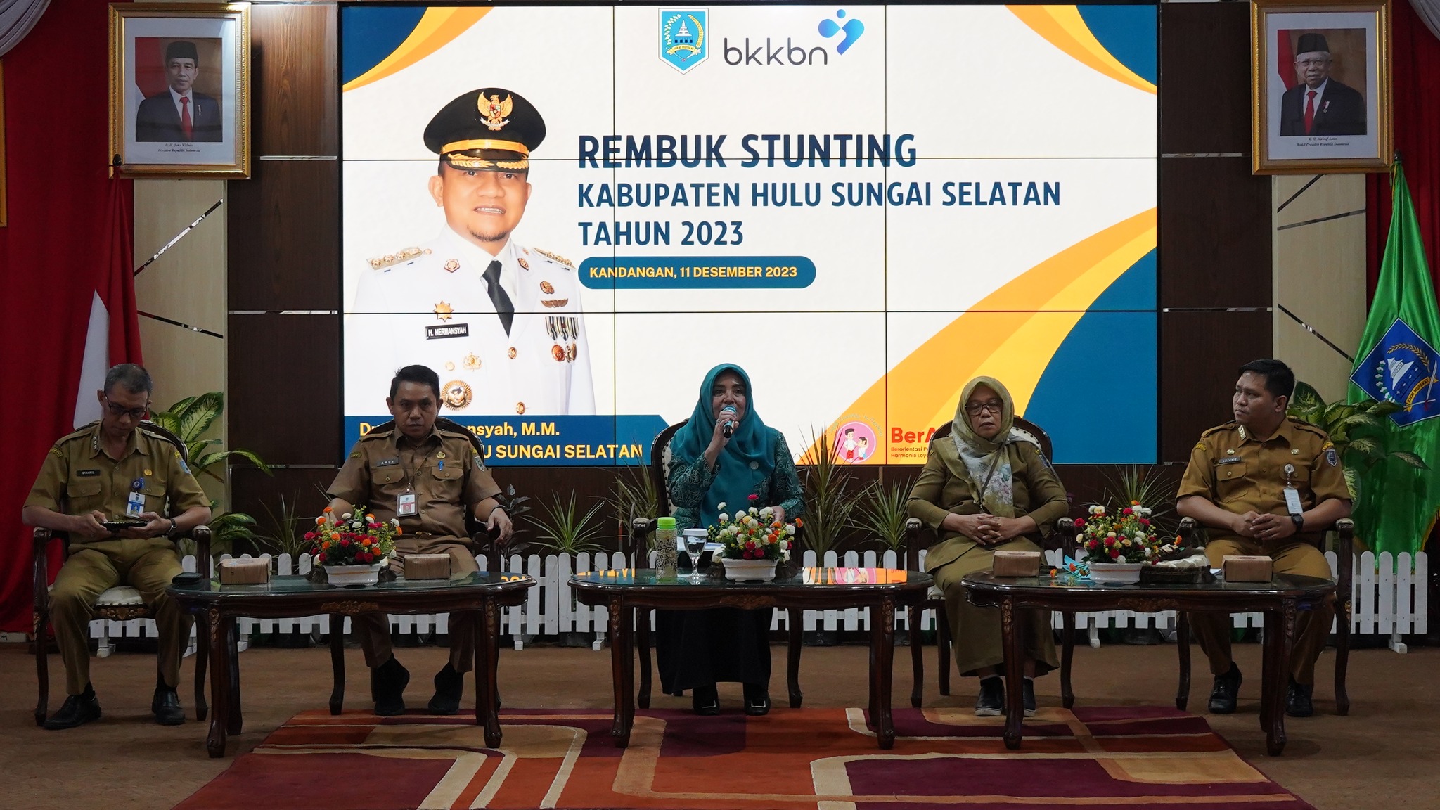 REMBUK STUNTING TAHUN 2023, PJ KETUA TP PKK PAPARKAN PERAN TP PKK DALAM PERCEPATAN PENURUNAN STUNTING