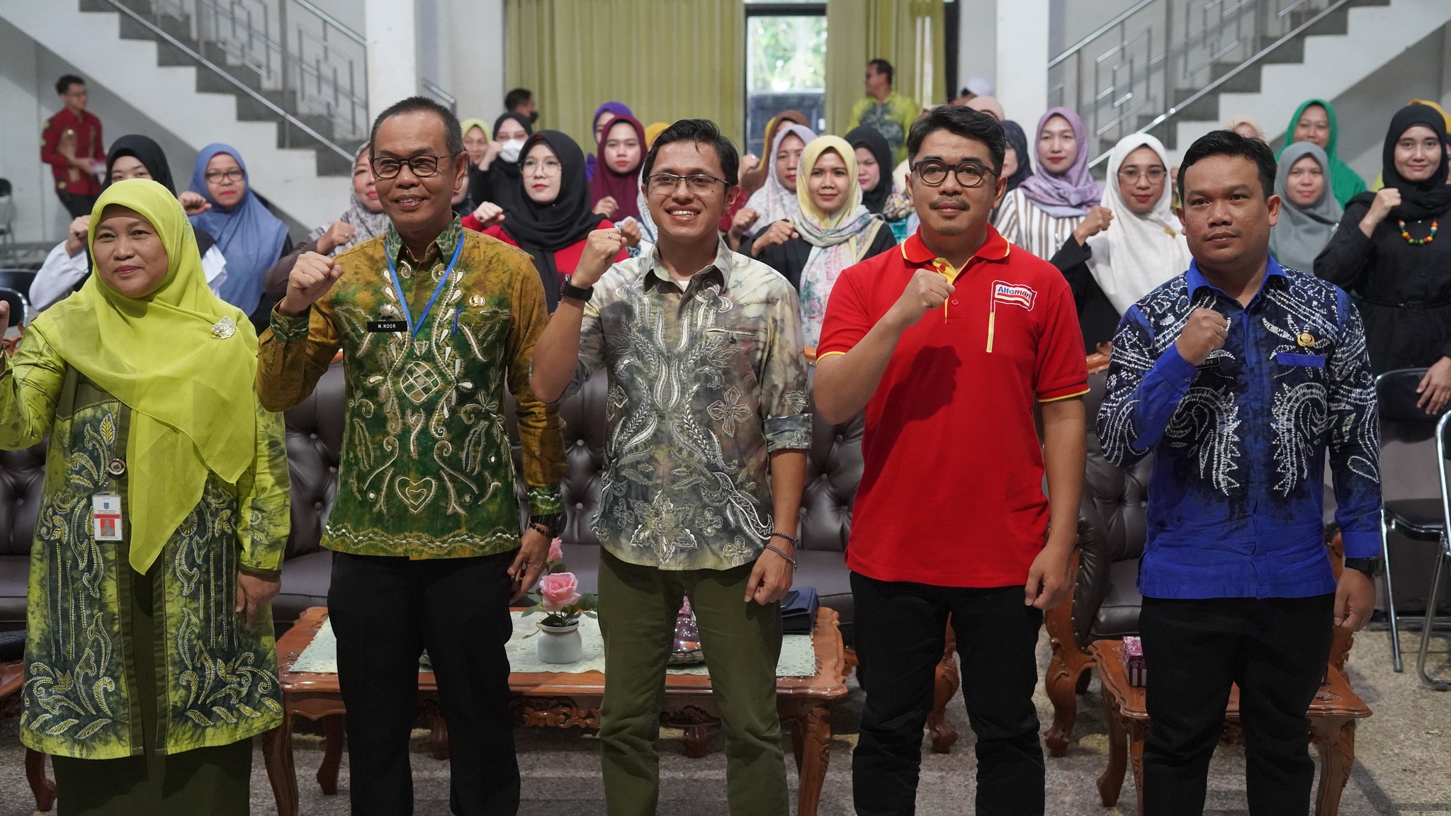 BERDAYAKAN UMKM, PLH. BUPATI HSS BUKA PELATIHAN MANAJEMEN RITEL