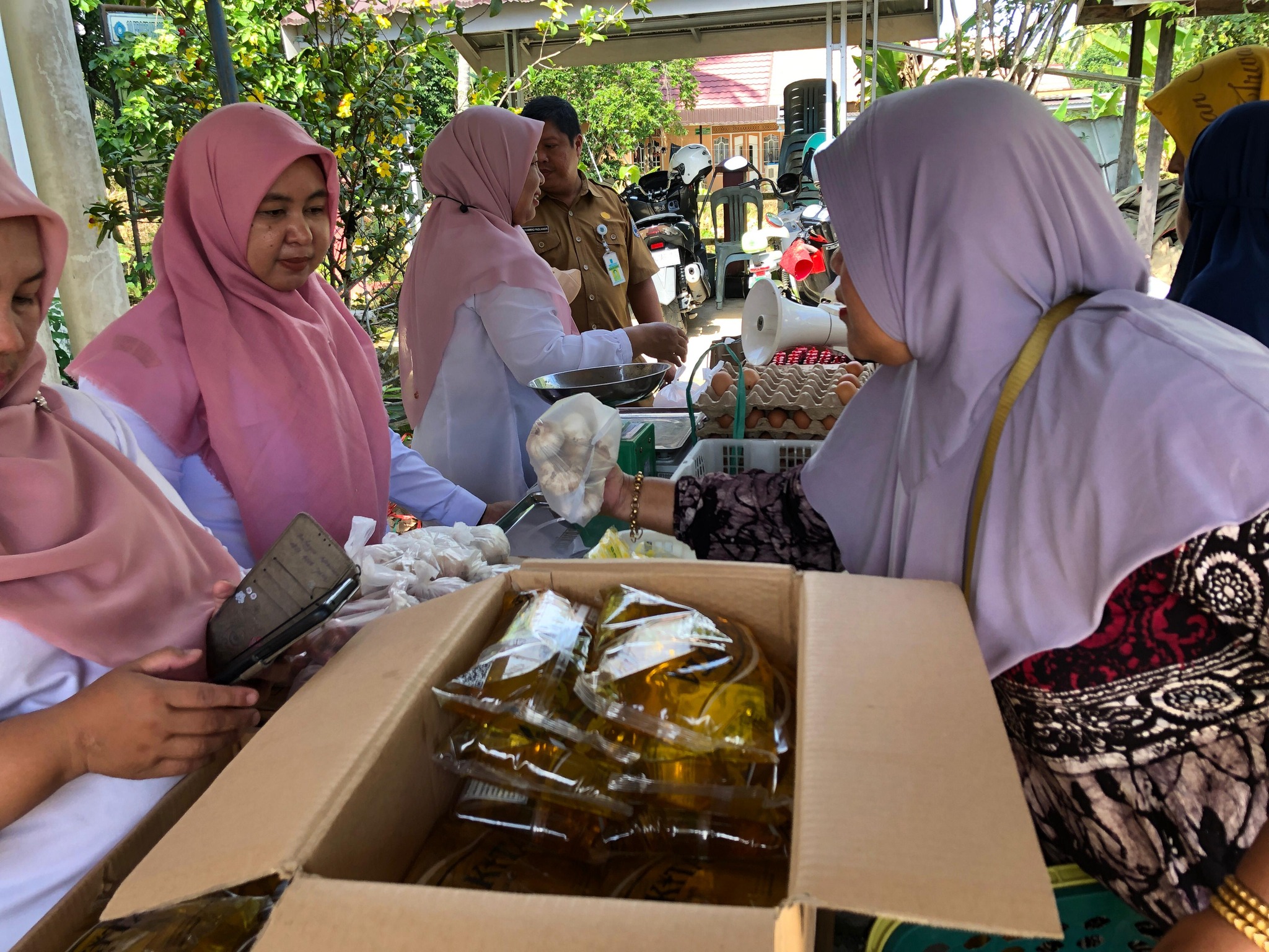 GELAR PANGAN MURAH DINAS KETAHANAN PANGAN KAB. HSS: INISIATIF PEMERINTAH UNTUK STABILKAN HARGA DAN PASOKAN PANGAN DI DESA TELAGA BIDADARI