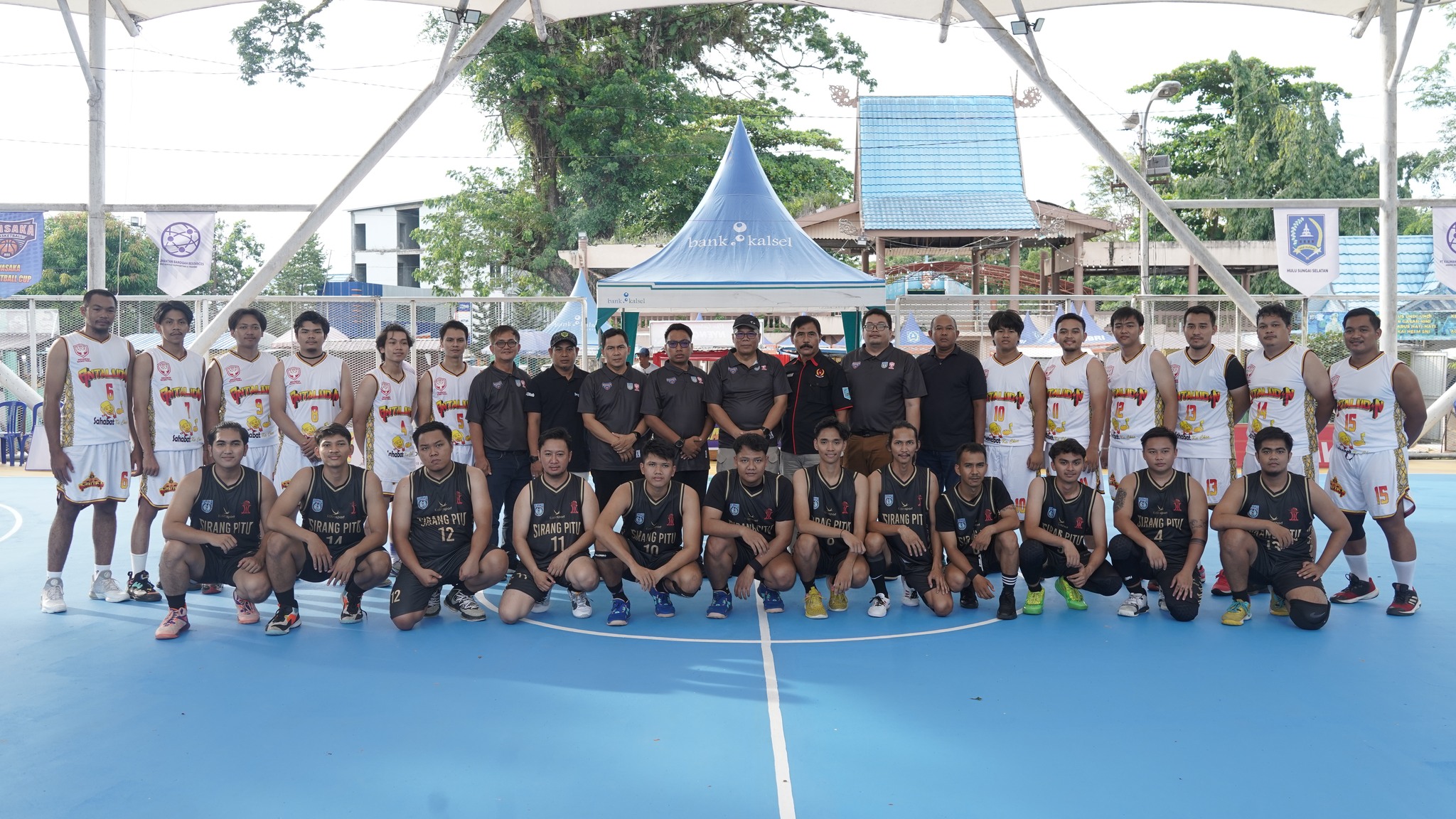 PERTANDINGAN WASAKA BASKETBALL CUP, UPAYA KAB. HSS TINGKATKAN MINAT DAN BAKAT OLAHRAGA BASKET