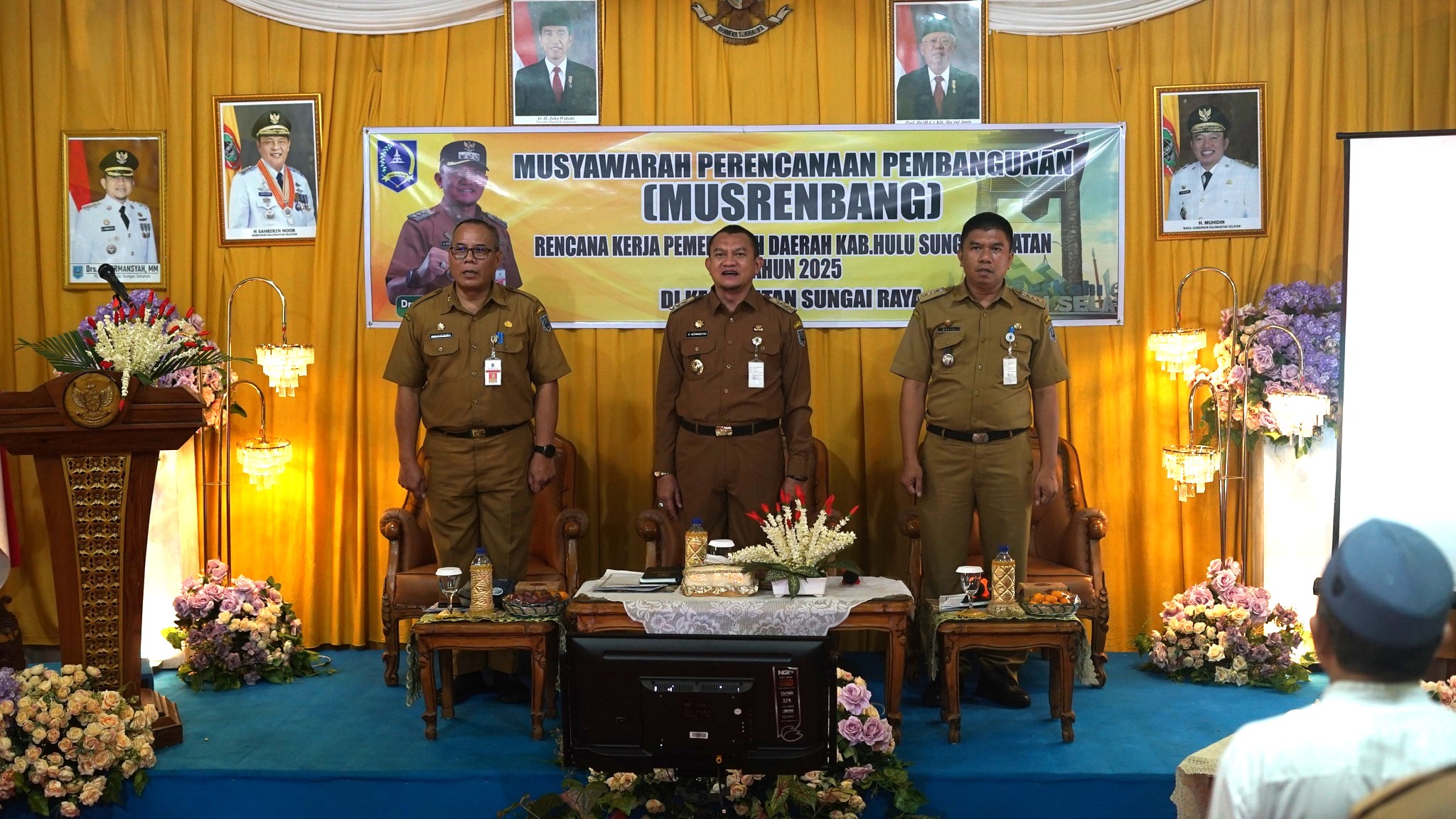 PJ BUPATI HULU SUNGAI SELATAN BUKA MUSRENBANG KECAMATAN SUNGAI RAYA, FOKUS PADA PRIORITAS PEMBANGUNAN TAHUN 2025