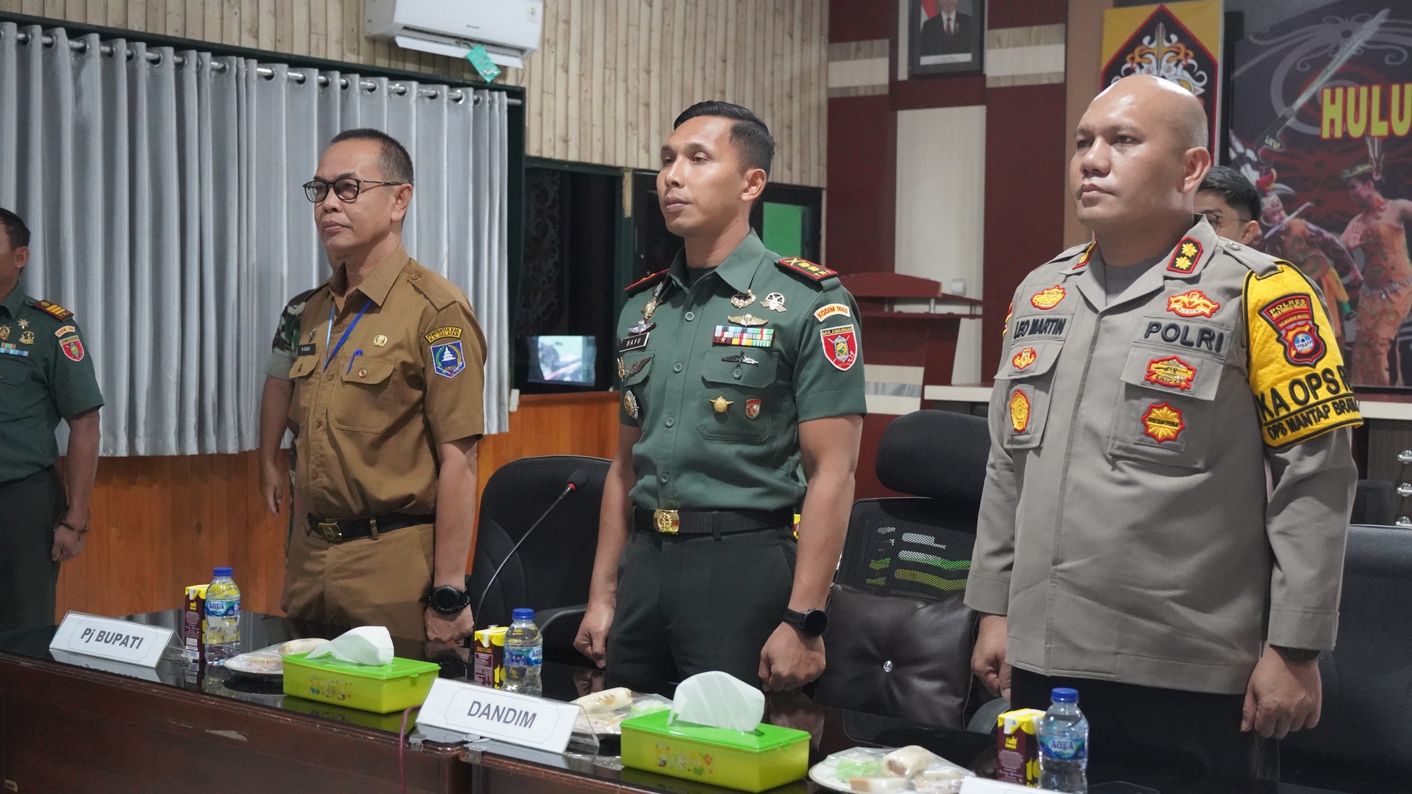 SEKDA HSS IKUTI KOMUNIKASI SOSIAL DENGAN APARAT PEMERINTAH TINGKAT PUSAT TAHUN 2024 SECARA VIRTUAL