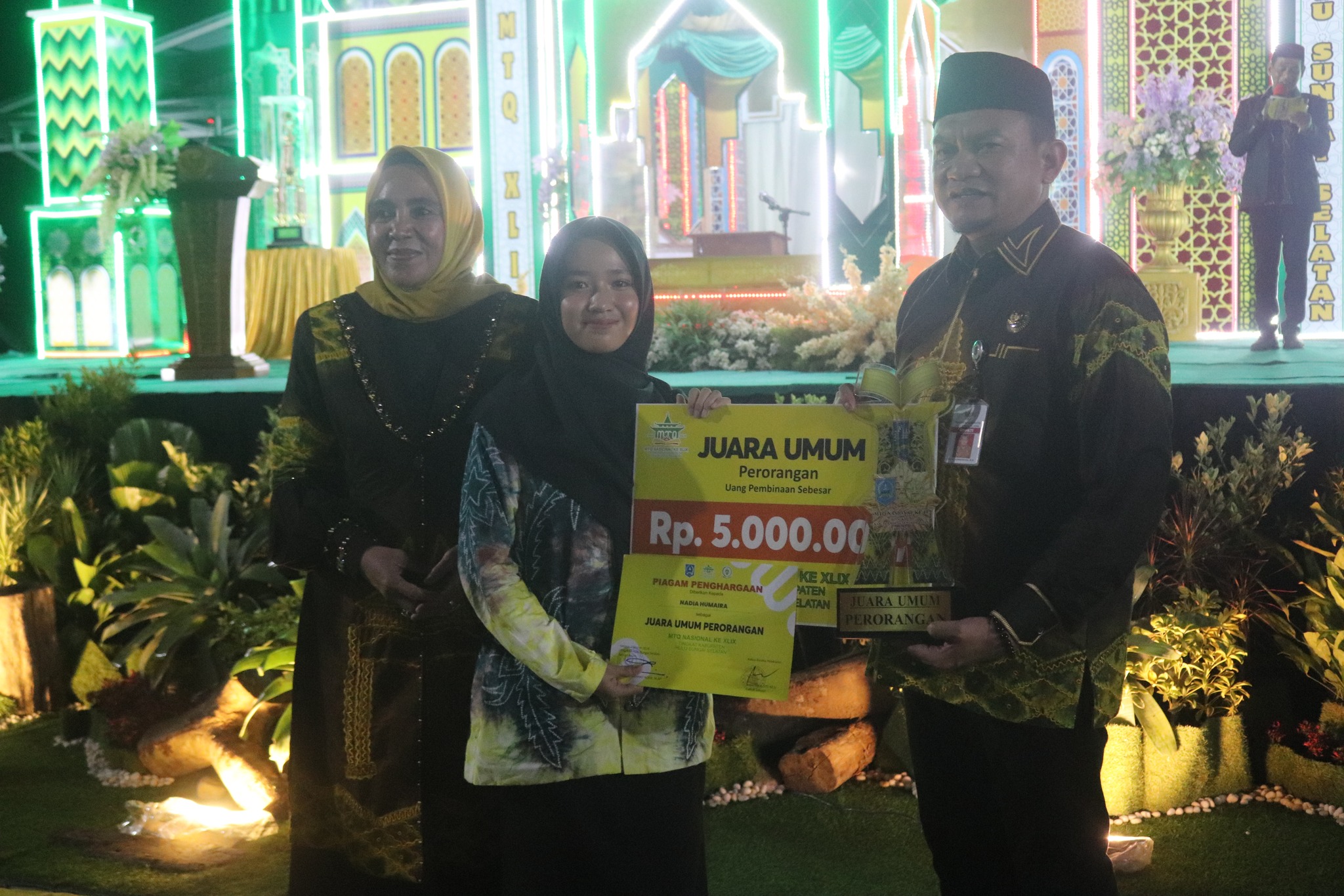 EVENT MUSABAQAH TILAWATIL QURAN KE-49 TINGKAT KAB. HSS TELAH BERAKHIR DAN SUKSES DISELENGGARAKAN DI KECAMATAN SIMPUR