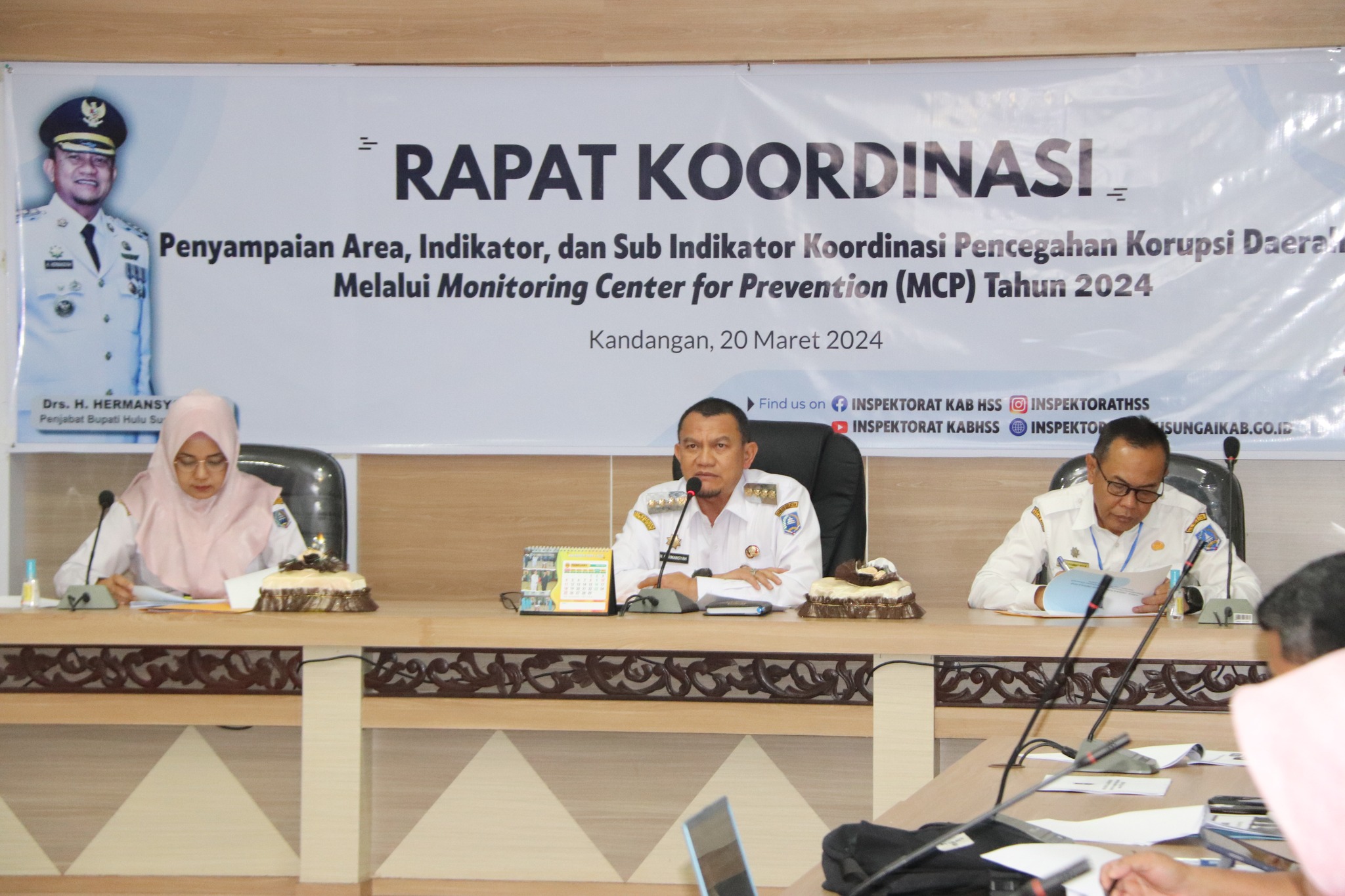 PIMPIN RAPAT MCP 2024, PJ. BUPATI HARAPKAN BISA SEGERA MELIHAT PROGRESS KERJA OPD