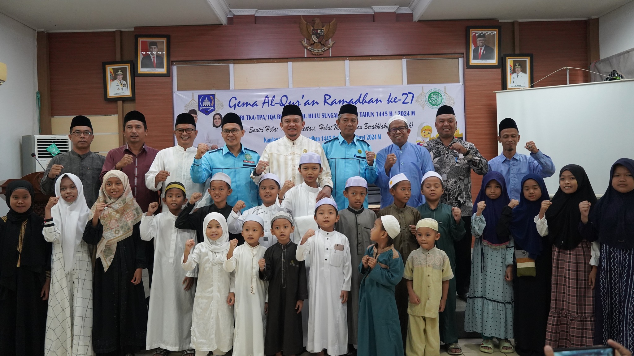PJ. BUPATI HSS BUKA KEGIATAN GEMA AL-QURAN KE 27