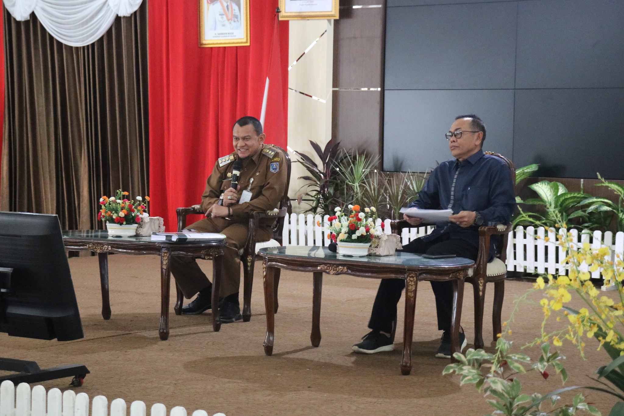 PJ BUPATI HSS KEMBALI IKUTI PRA EVALUASI LAPORAN PERTANGGUNGJAWABAN KINERJA
