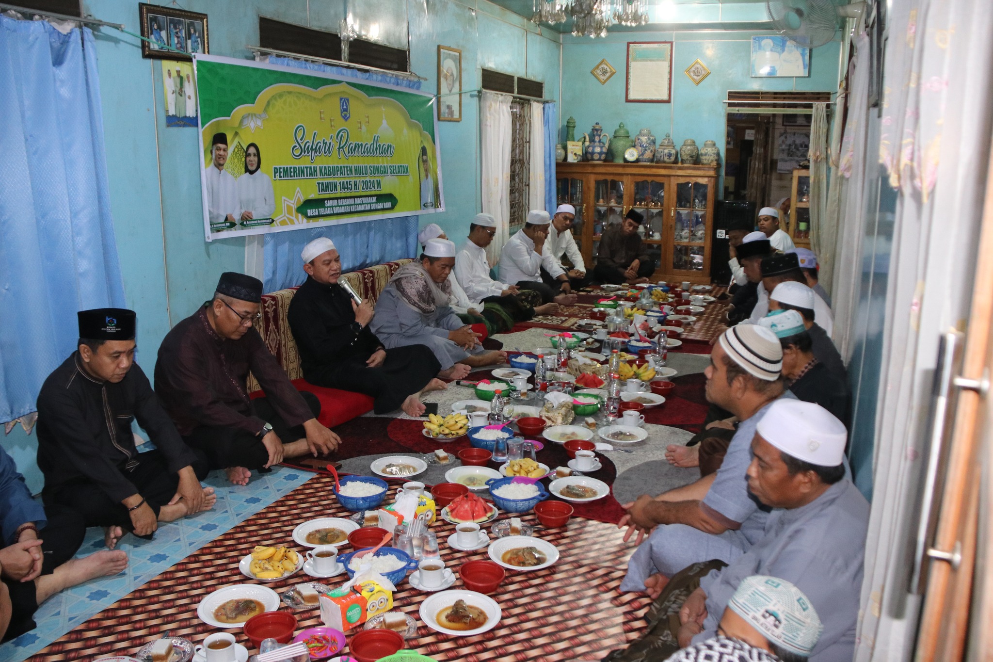 RAIH RAHMAT DI BULAN PENUH BERKAH, PEMKAB HSS KEMBALI GELAR SAHUR BERSAMA SAFARI RAMADHAN 1445 H