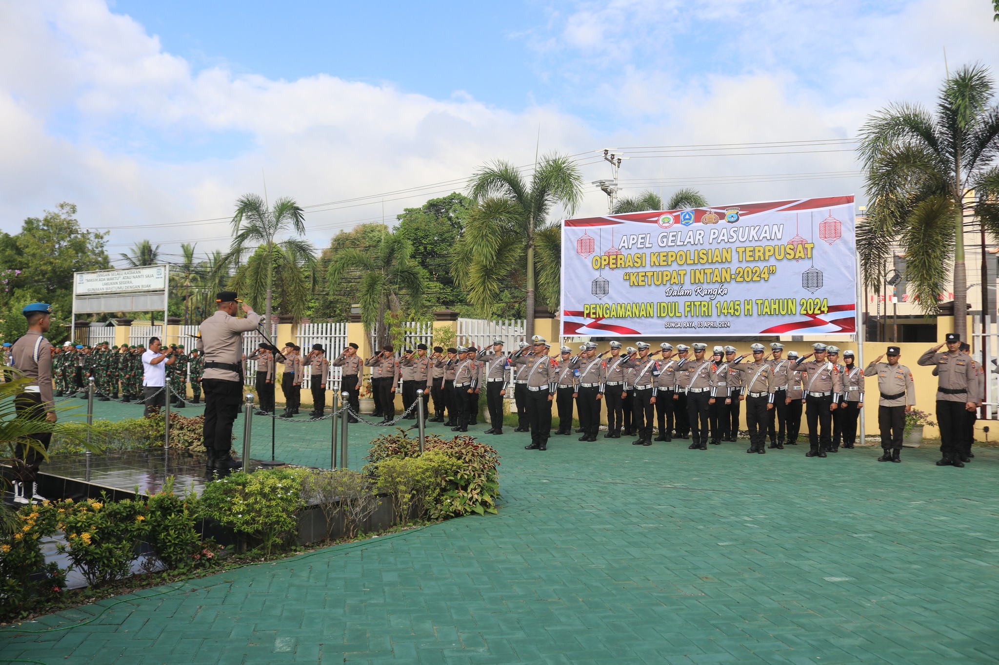 APEL GELAR PASUKAN PEGAMANAN IDULFITRI 1445 H TAHUN 2024