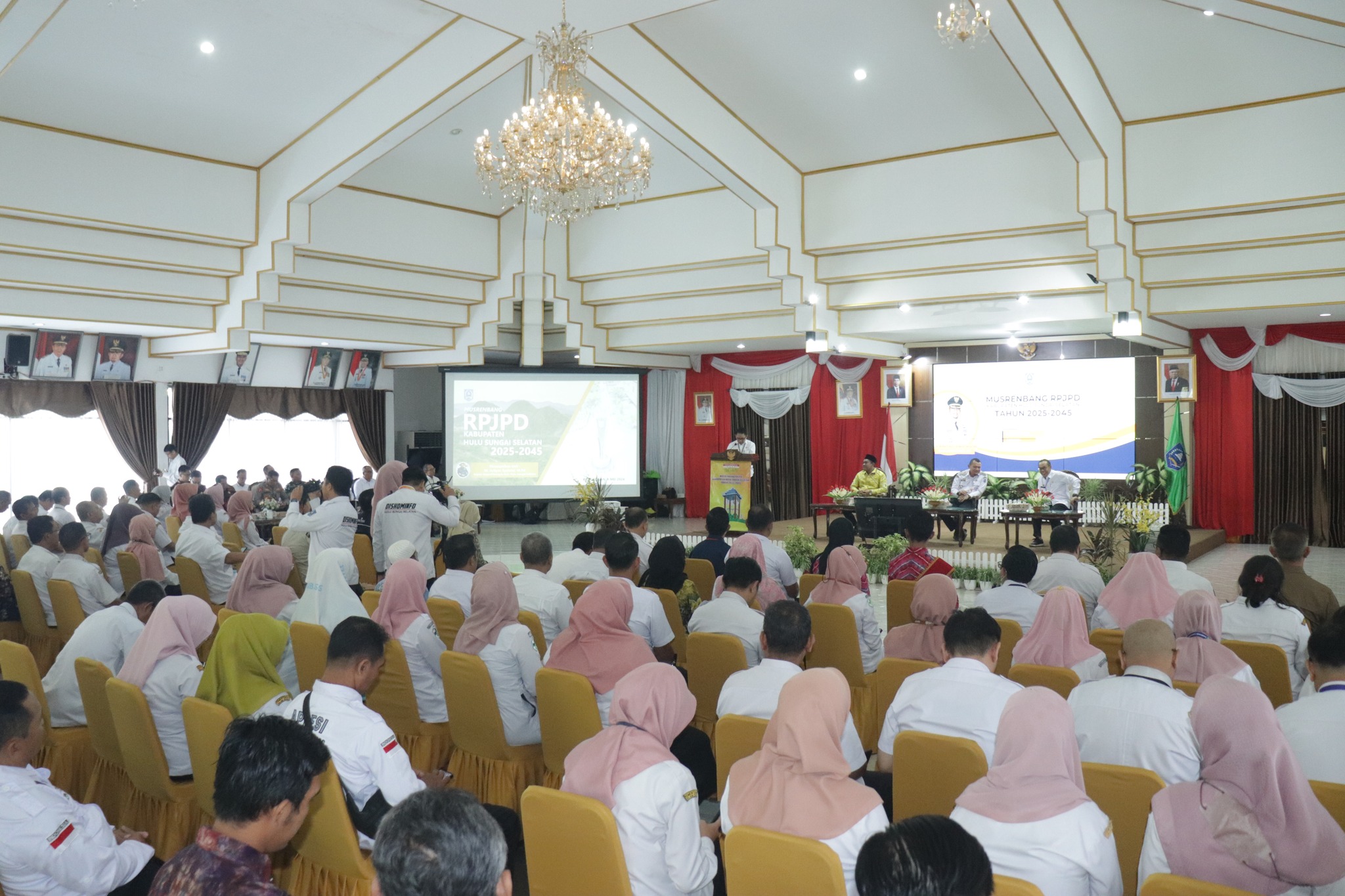 WUJUDKAN INDONESIA EMAS, PEMKAB HSS GELAR MUSRENBANG RPJPD TAHUN 2025-2045