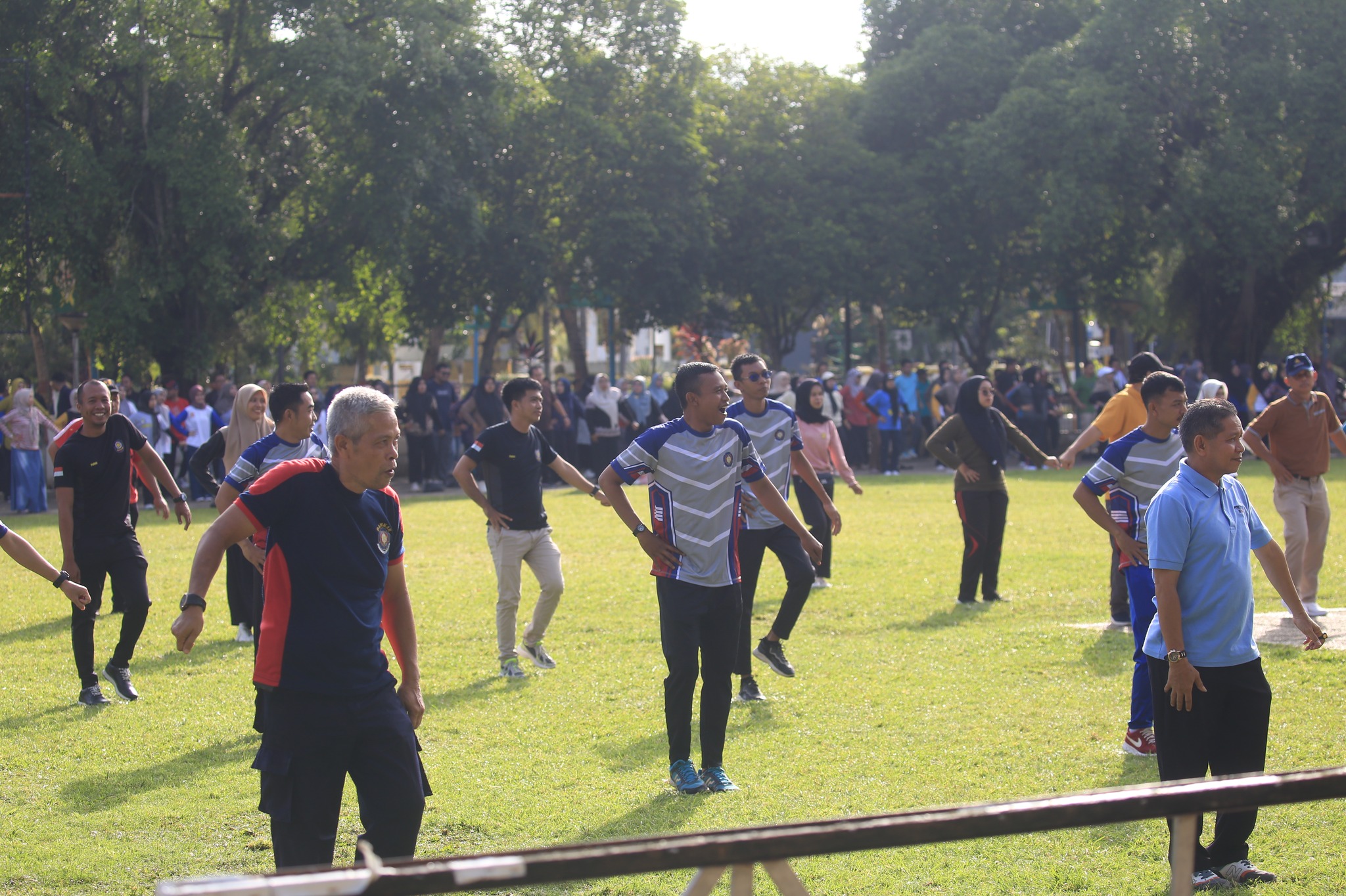 SENAM GABUNGAN RUTIN BULANAN DI LAPANGAN LAMBUNG MANGKURAT KANDANGAN