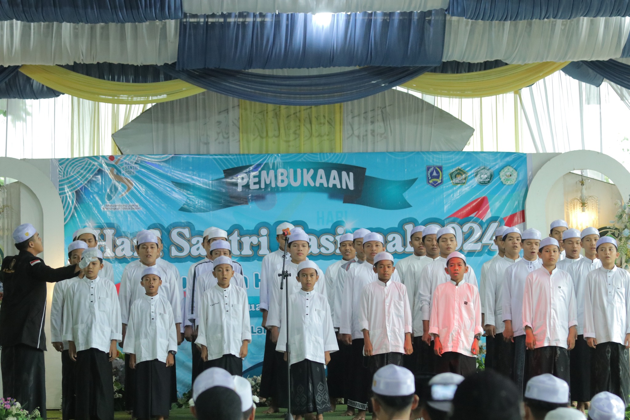 PERINGATAN HARI SANTRI NASIONAL TAHUN 2024 DI KAB.HSS RESMI DI BUKA : AJANG KOMPETISI DAN PENGEMBANGAN BAKAT SANTRI