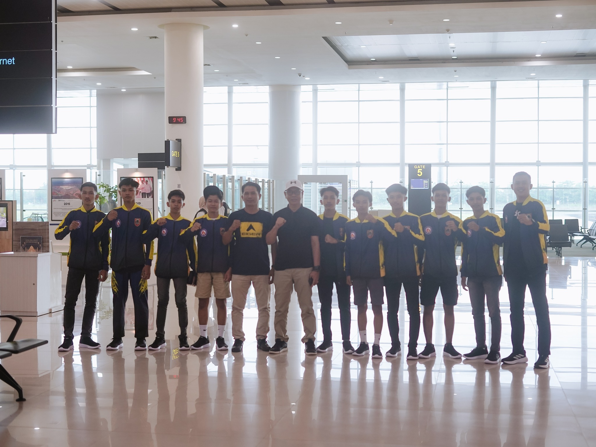 TIM SEPAK TAKRAW PELAJAR HULU SUNGAI SELATAN SIAP BERJUANG DI PRAPORNAS SOLO 2024