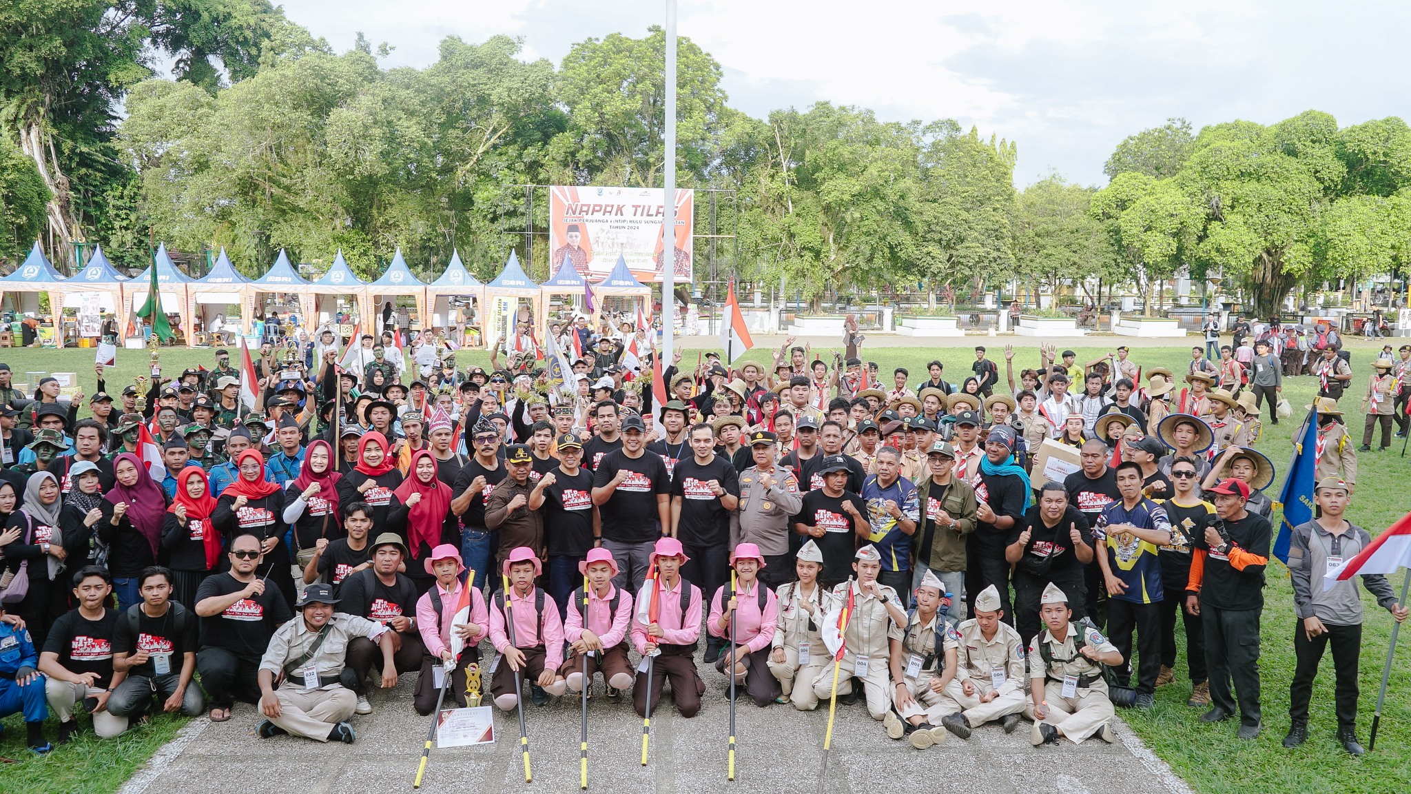 UPACARA PENUTUPAN NAPAK TILAS JEJAK PERJUANGAN (NTJP) HSS 2024 DALAM MENGENANG, MENGHARGAI, DAN MELANJUTKAN SEMANGAT PERJUANGAN