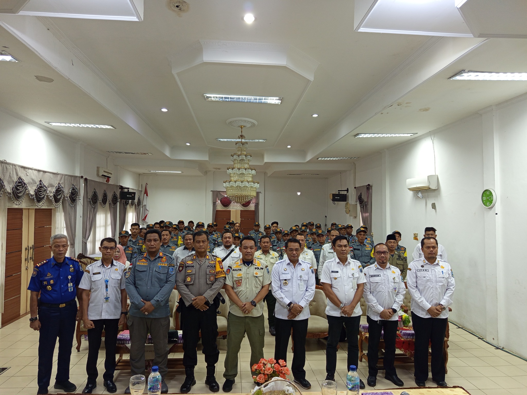 PJ BUPATI HSS MEMBUKA PELATIHAN SATLINMAS SE KABUPATEN HULU SUNGAI SELATAN