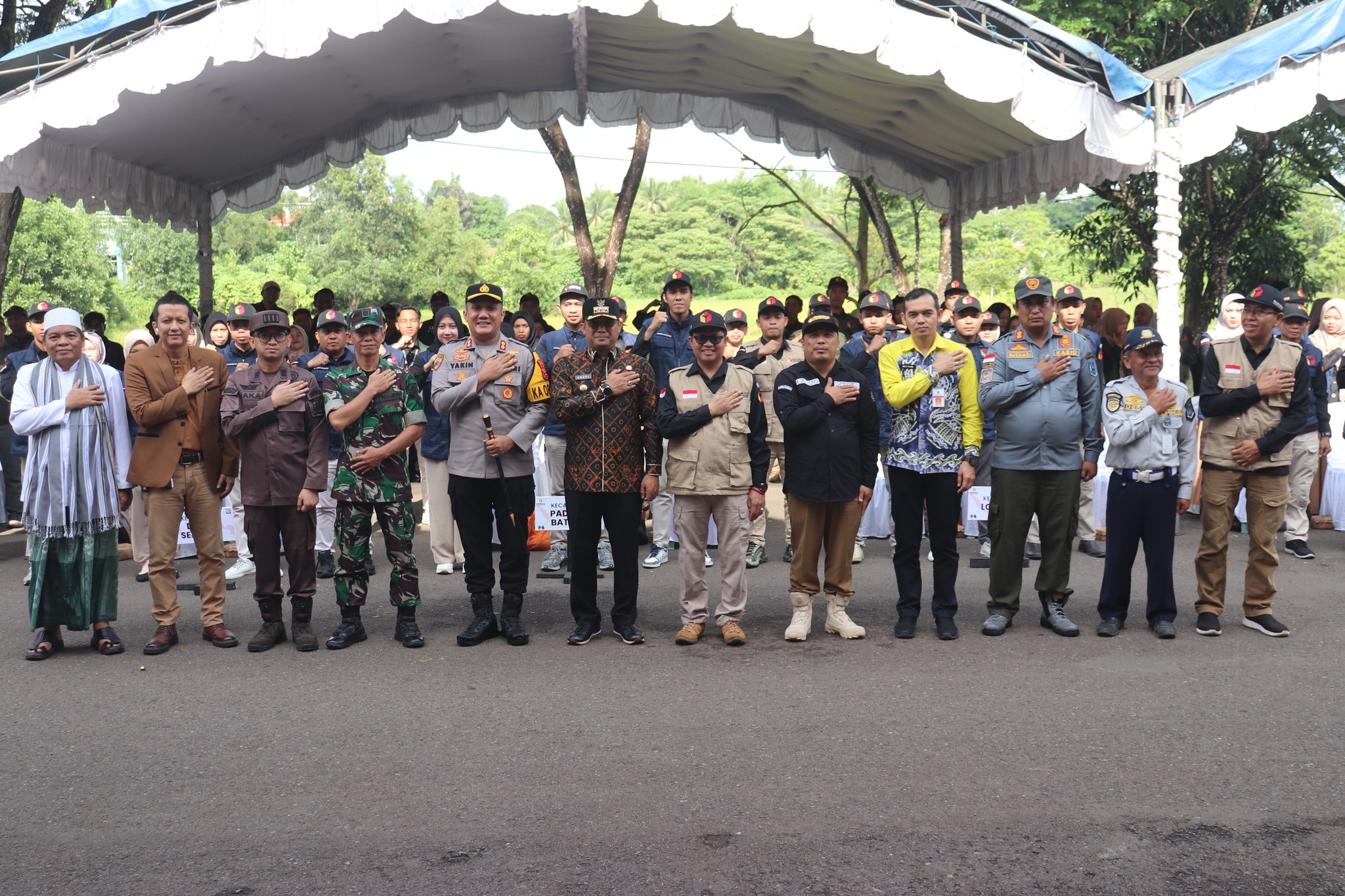 HADIRI APEL SIAGA BAWASLU, PJ. BUPATI PESAN AGAR JAGA KONDUSIFITAS MASA TENANG
