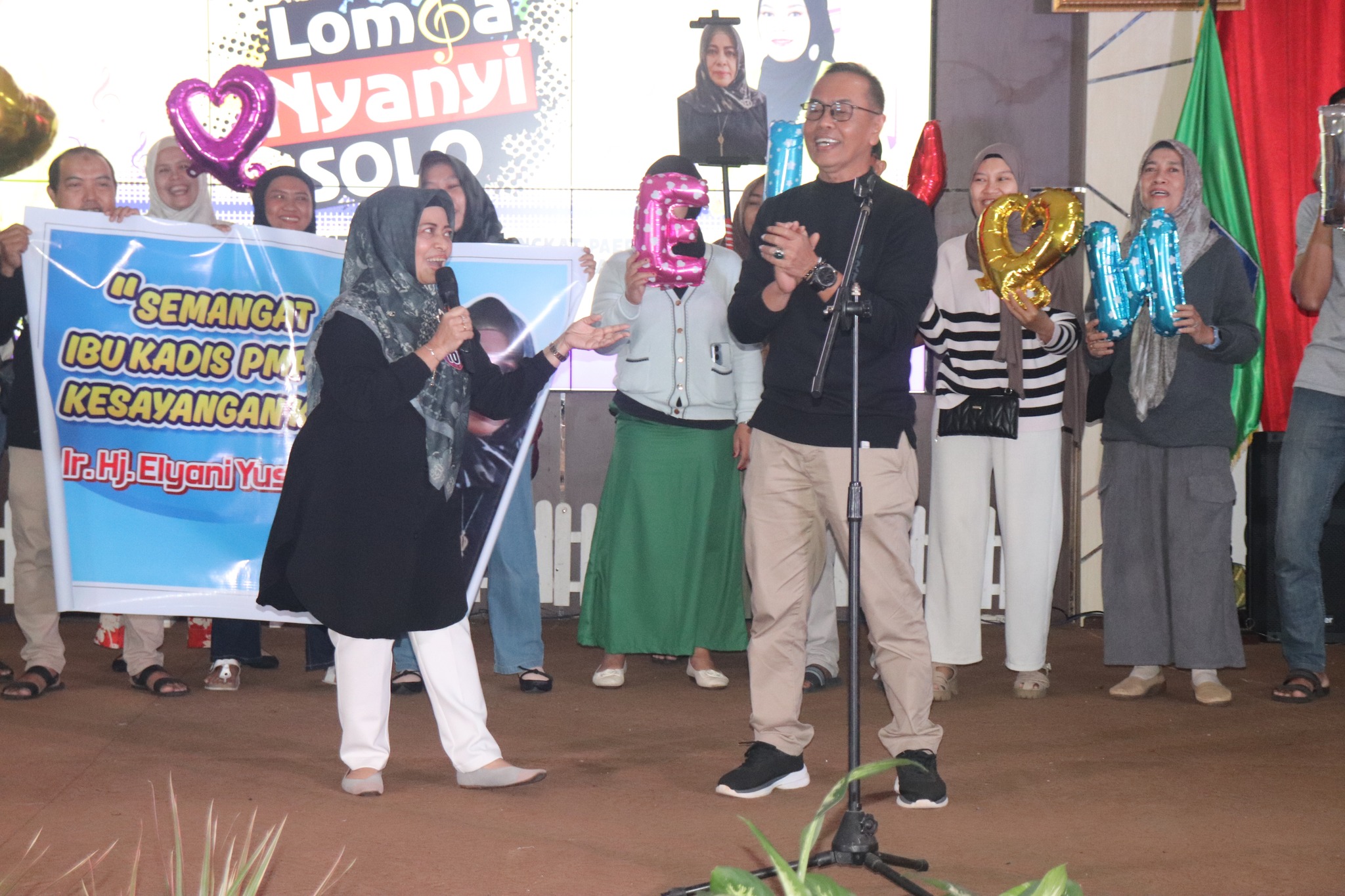 MERIAHKAN HARI JADI KAB HSS, PEMKAB GELAR LOMBA NYANYI SOLO ANTAR PERANGKAT DAERAH