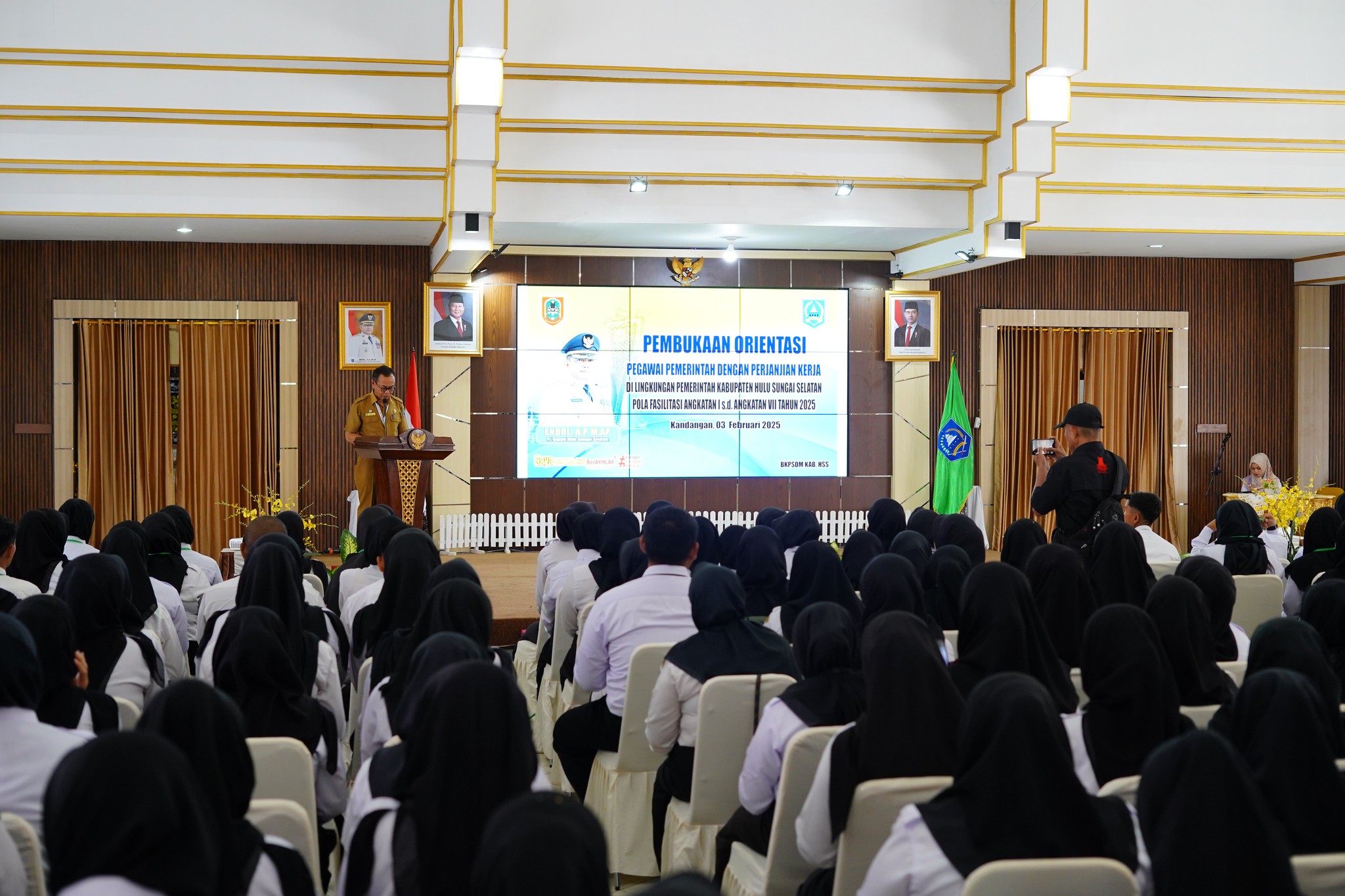 TINGKATKAN KUALITAS APARATUR SIPIL NEGARA, PEMKAB HSS BUKA ORIENTASI PPPK ANGKATAN I SAMPAI DENGAN ANGKATAN VII
