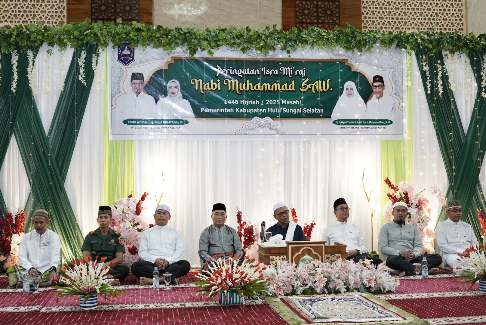 PEMKAB HSS GELAR PERINGATAN ISRA MI’RAJ NABI MUHAMMAD SAW
