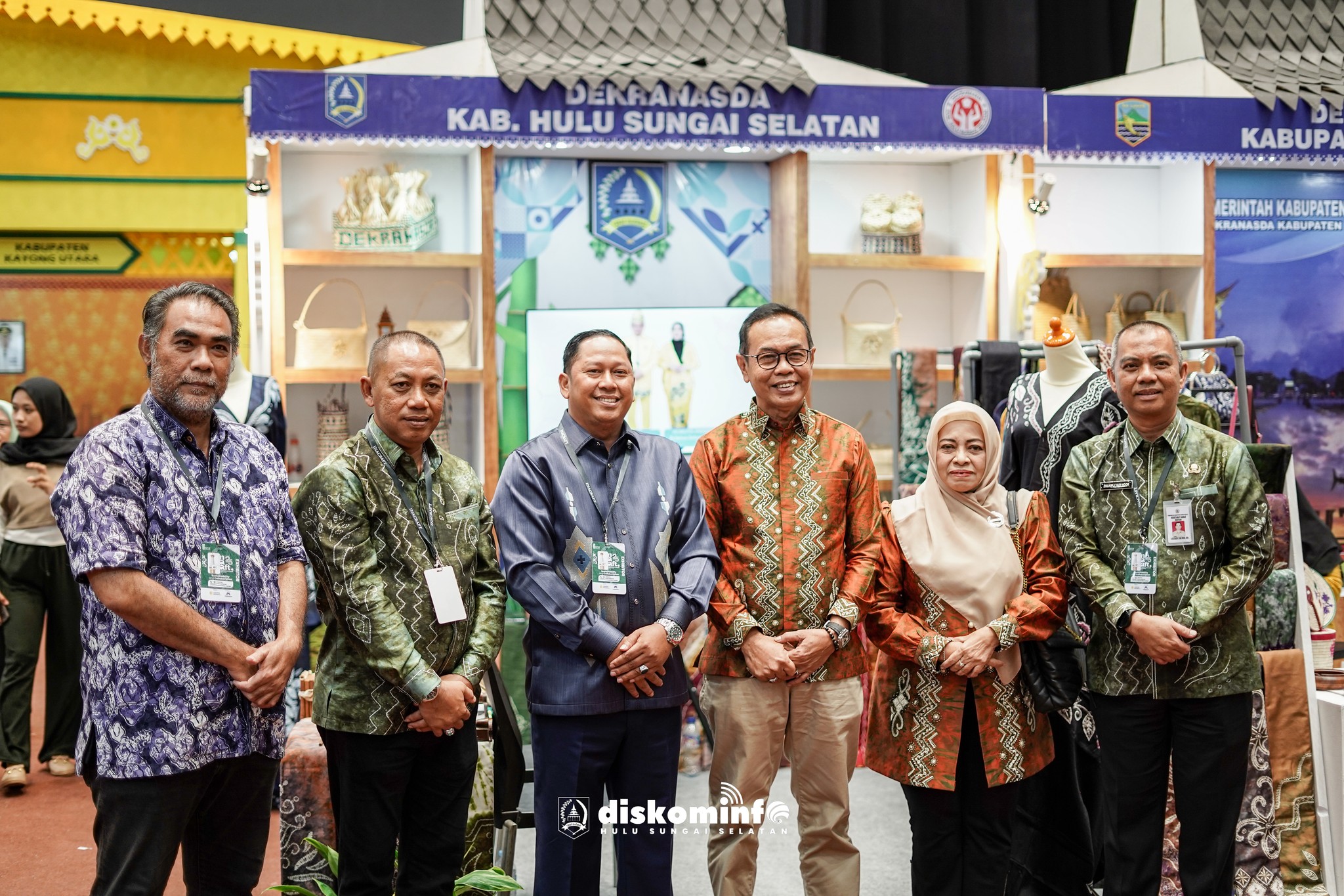 PEMKAB HSS PERKUAT DAYA SAING PRODUK LOKAL MELALUI INACRAFT 2025