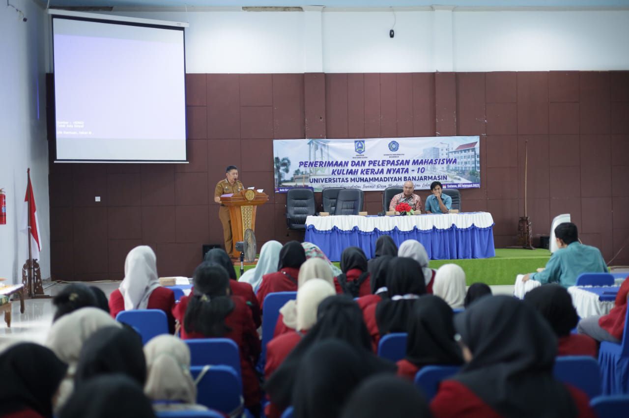 PEMKAB HSS DUKUNG KKN UNIVERSITAS MUHAMMADIYAH BANJARMASIN