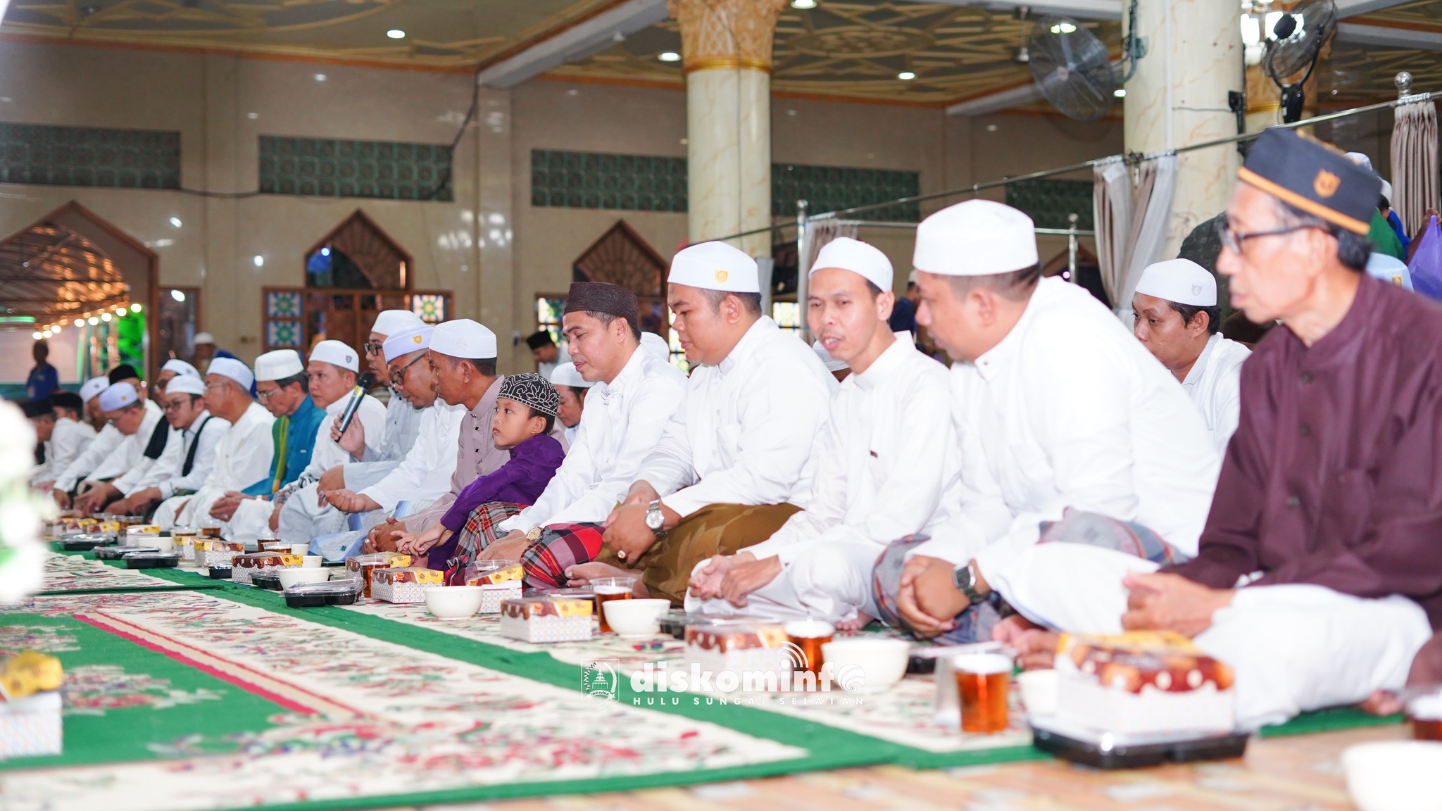 PEMKAB HULU SUNGAI SELATAN GELAR SAFARI RAMADHAN 1446 H DI MASJID AGUNG TAQWA KANDANGAN