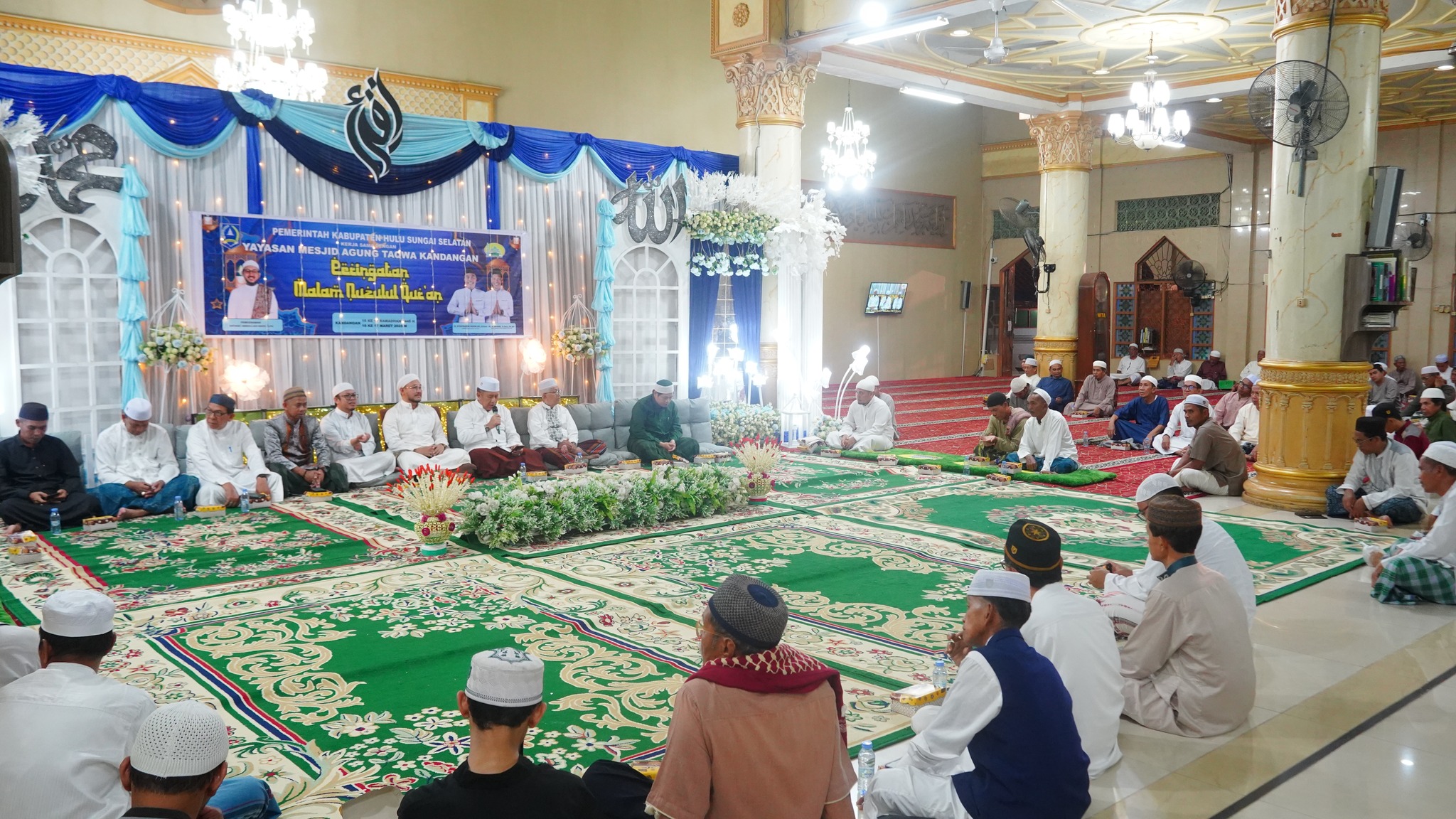 MAKNAI BULAN TURUNNYA AL QURAN, PEMKAB HSS PERINGATI MALAM NUZULUL QUR’AN