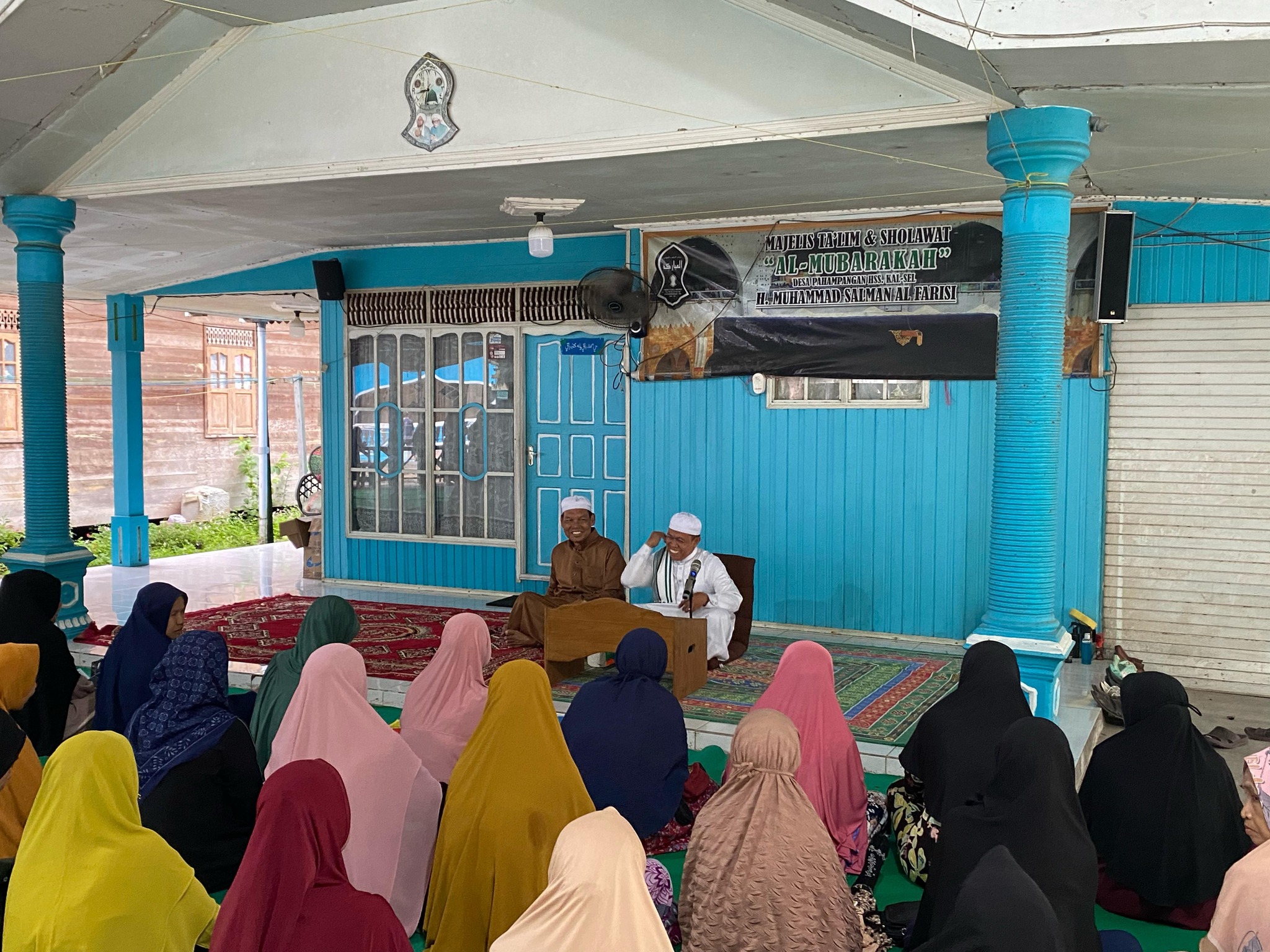 WAKIL BUPATI HSS HADIRI MAJELIS DZIKIR GURU SALMAN DI DESA PAHAMPANGAN