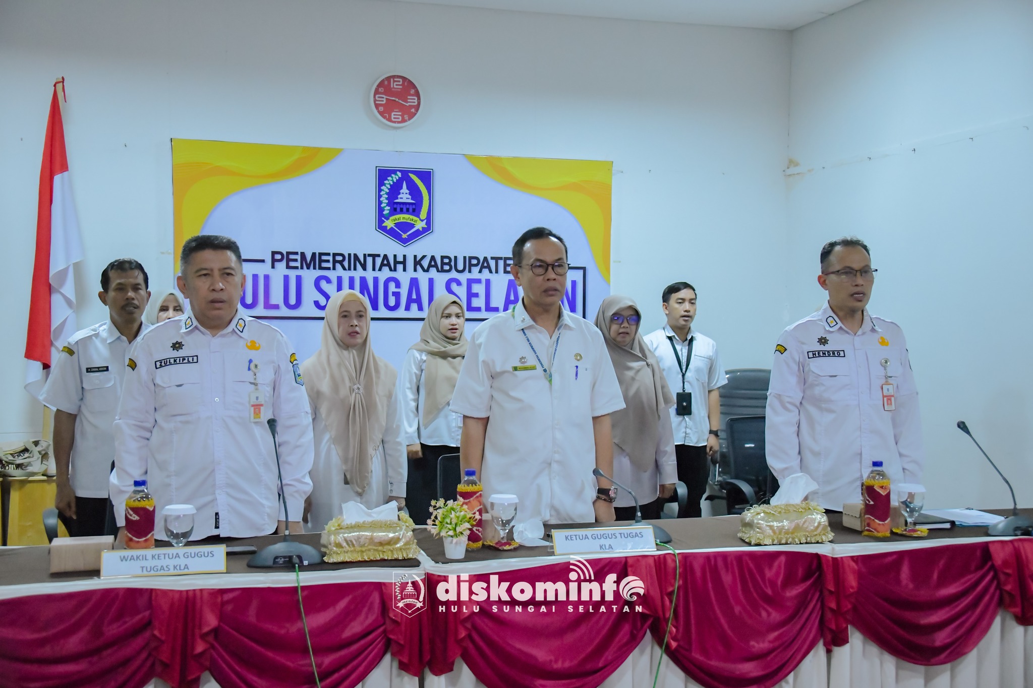 VERIFIKASI KLA MAKIN DEKAT, PEMKAB HSS MATANGKAN PERSIAPAN