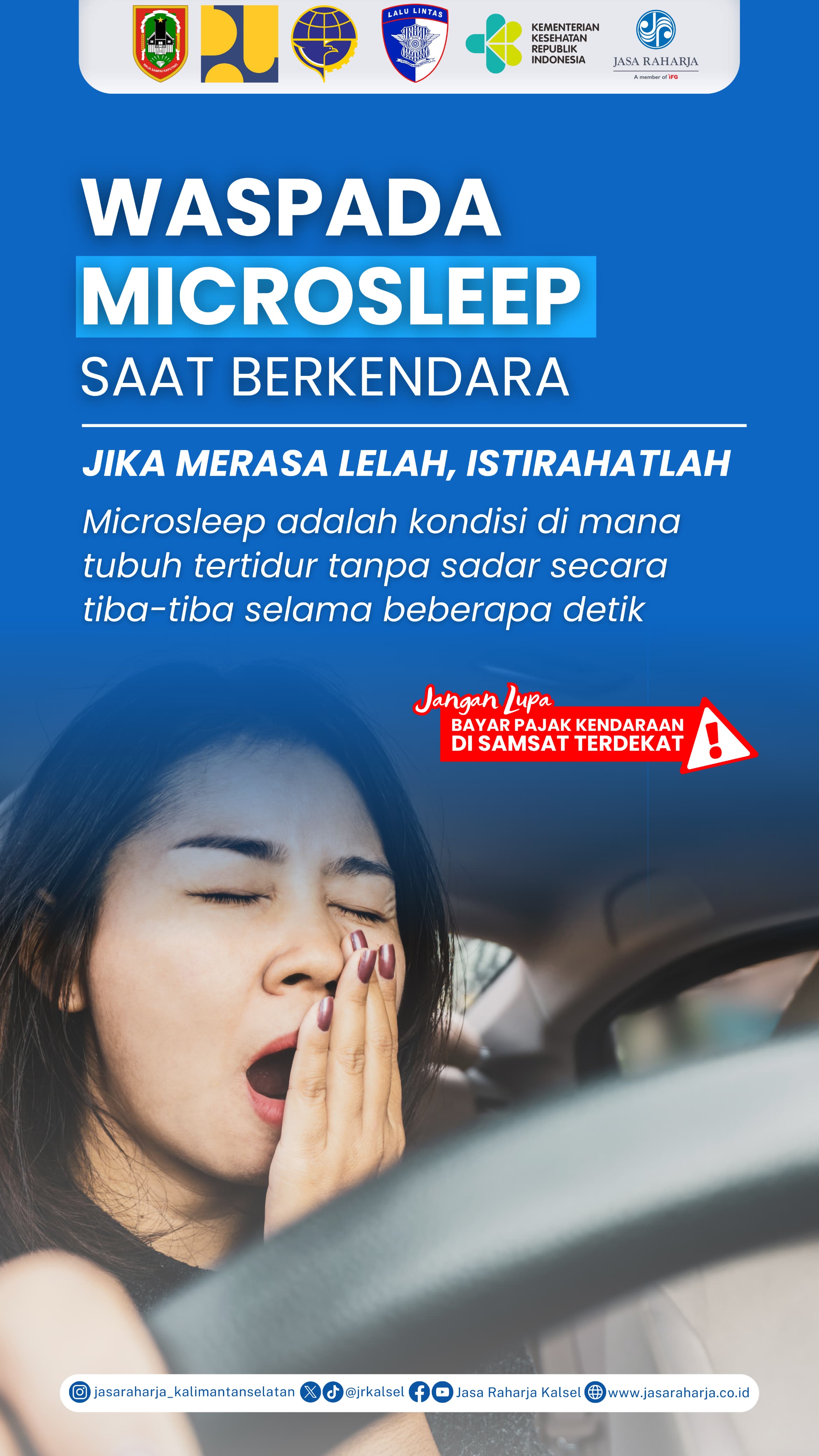 Waspadai Microsleep Saat Berkendara Jangan Paksakan Diri Saat Lelah