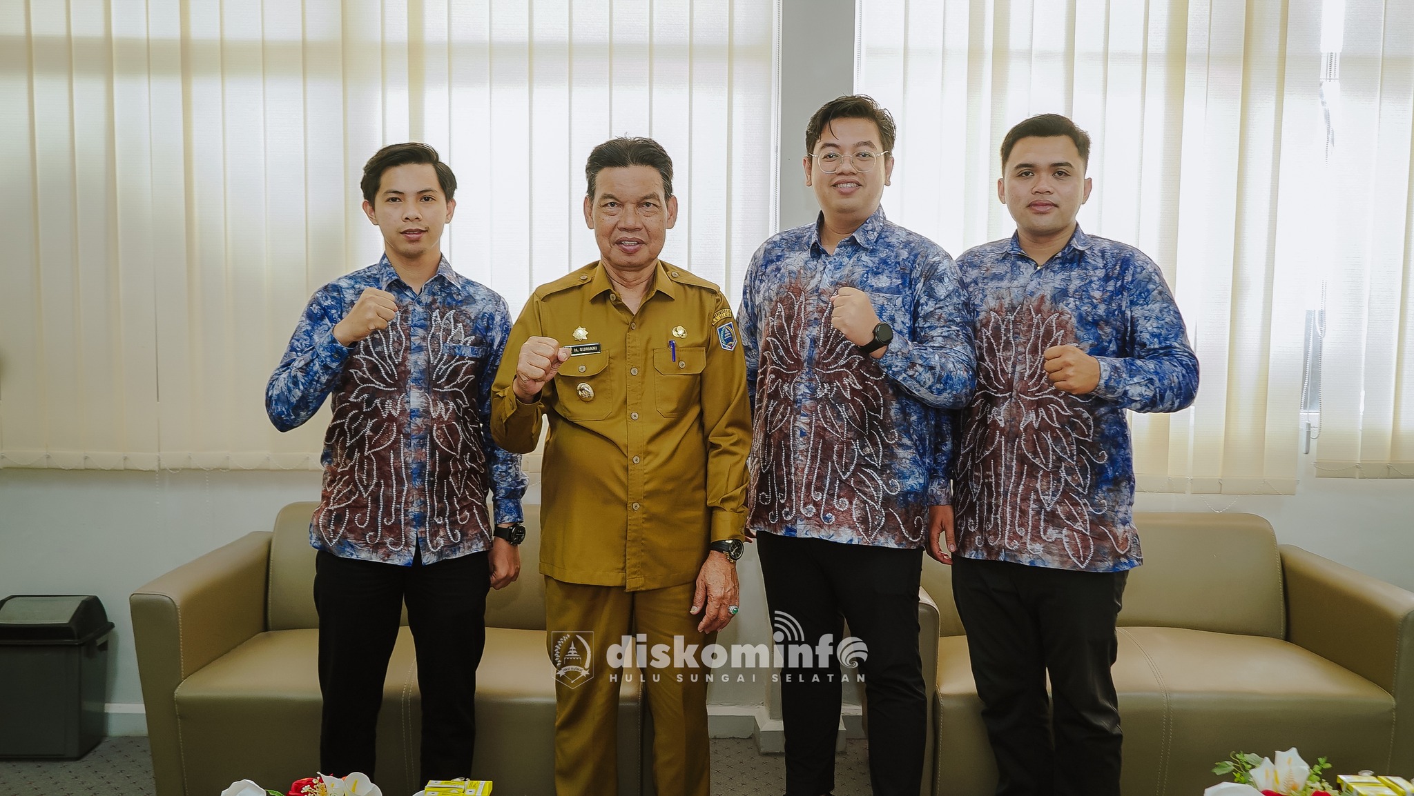 SEMANGAT PEMUDA, DAERAH MAJU : WABUP HSS DUKUNG MUSDA KNPI KE 15