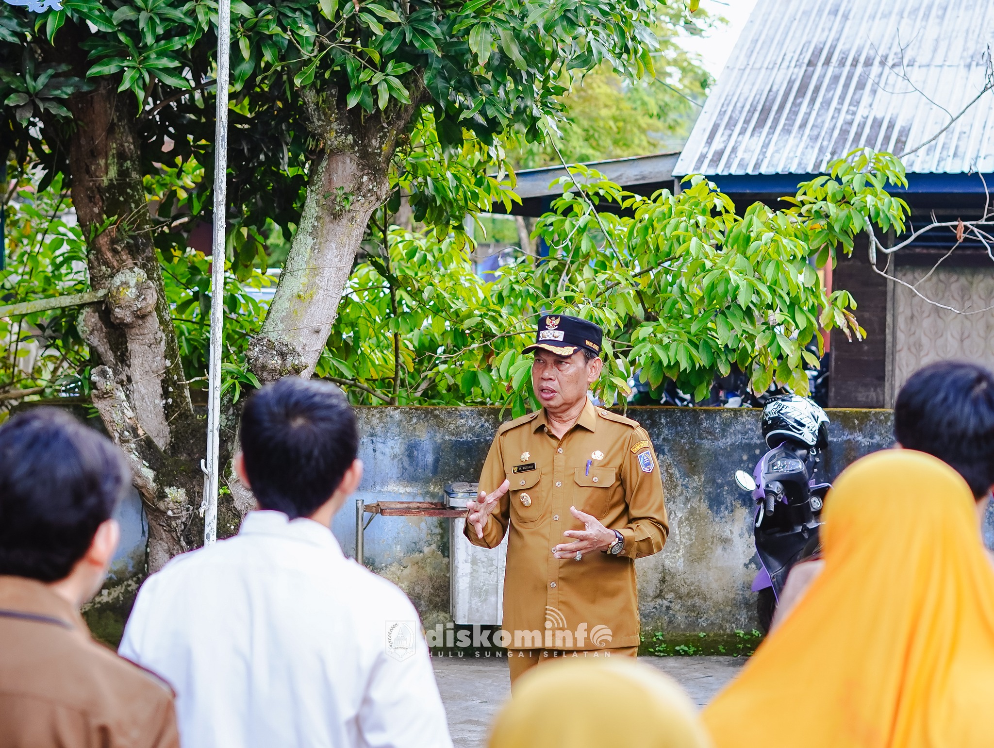 WABUP HSS APRESIASI KINERJA ASN DISKOMINFO DALAM APEL PAGI BERSAMA
