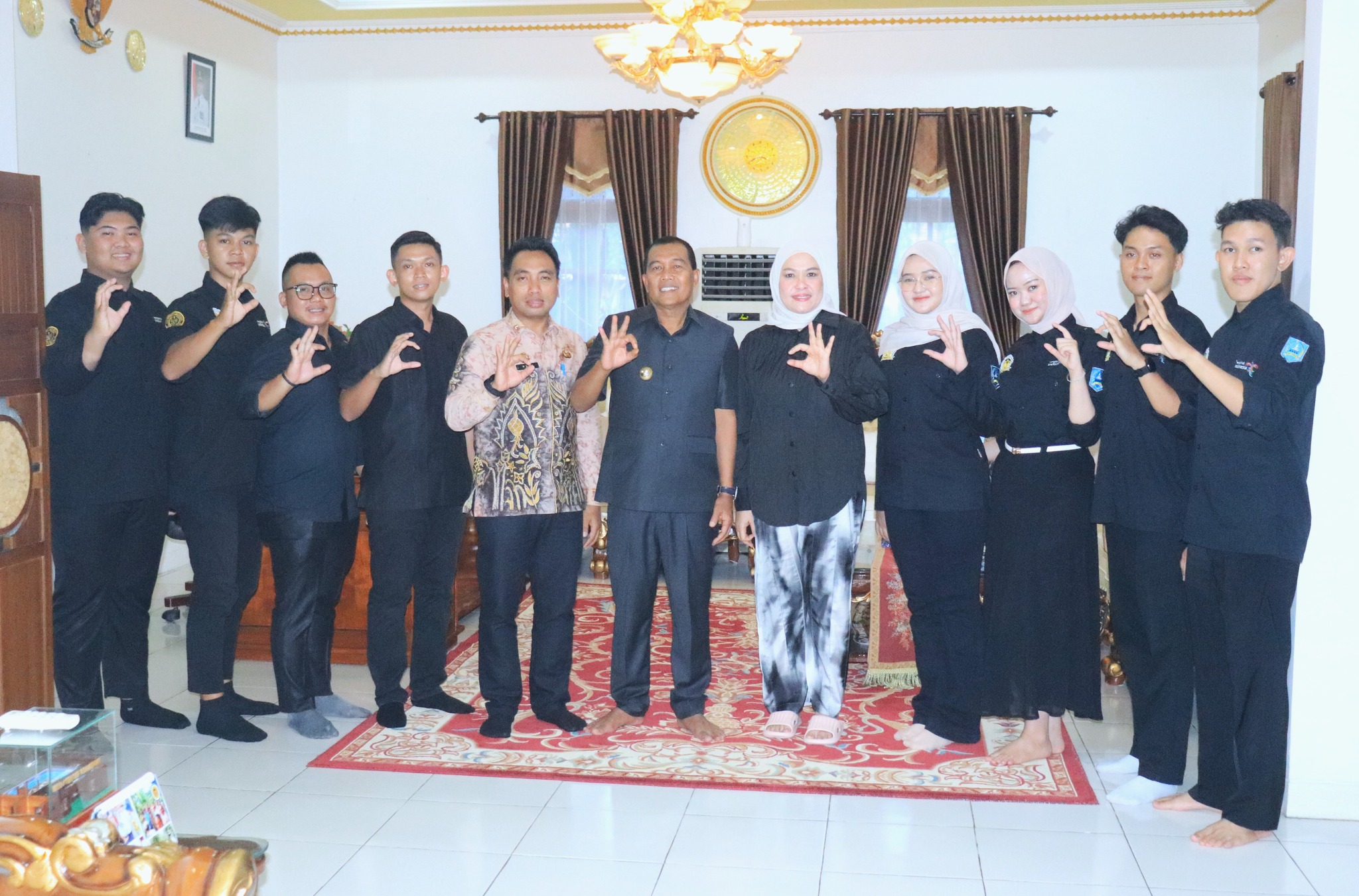 JELANG GELAR GRAND FINAL PEMILIHAN PUTRA-PUTRI PARIWISATA, PANITIA AUDIENSI DENGAN BUPATI