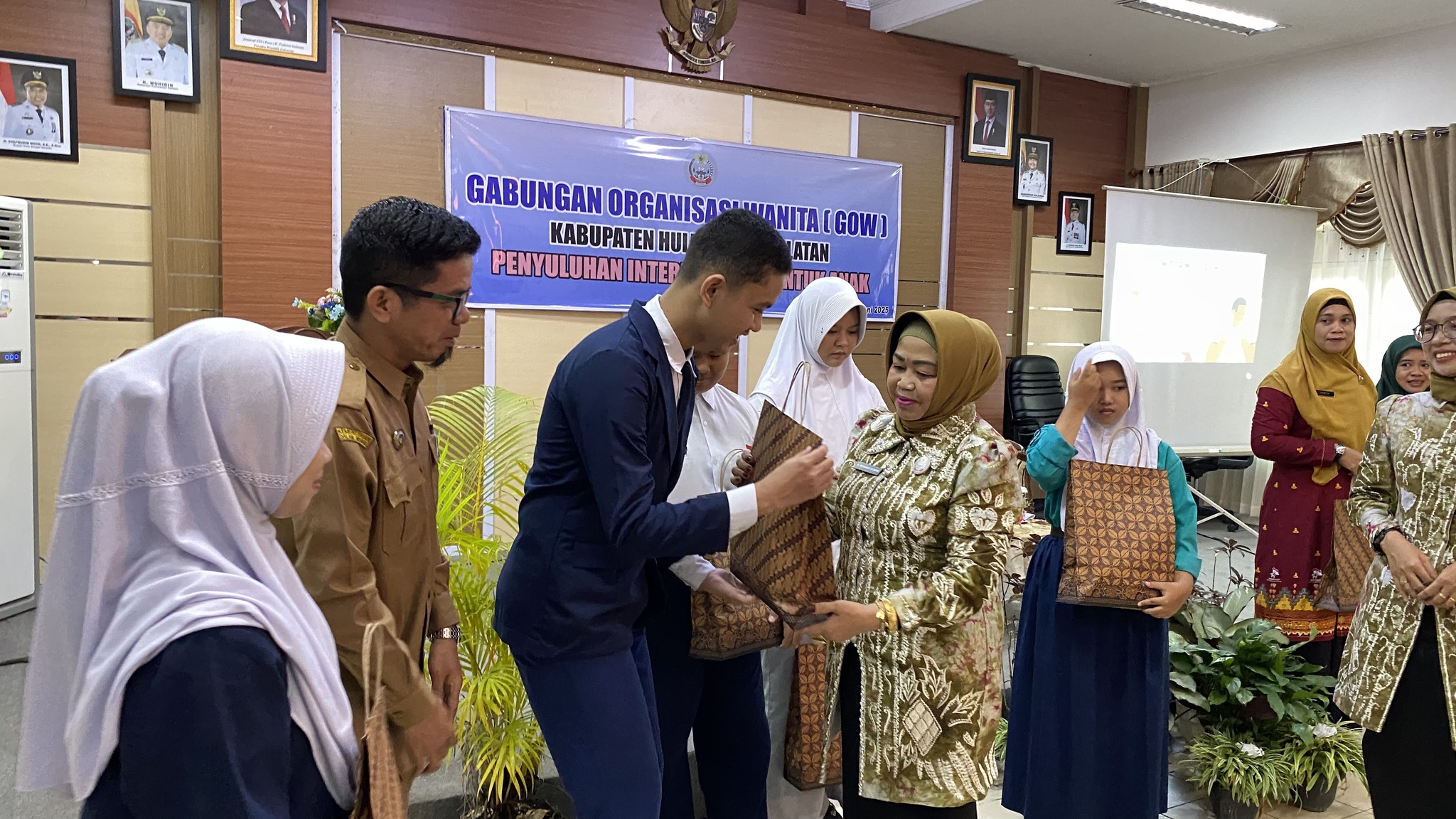 GOW HULU SUNGAI SELATAN GELAR PENYULUHAN INTERNET SEHAT UNTUK ANAK