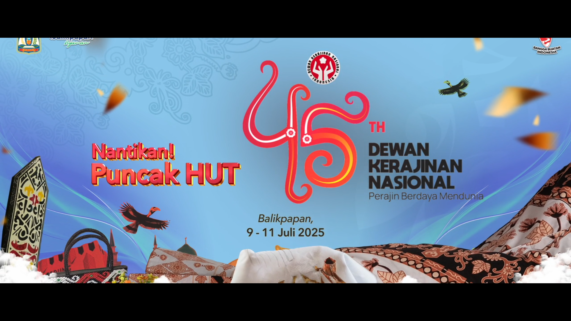 PUNCAK HUT KE-45 DEKRANAS DIGELAR DI BALIKPAPAN