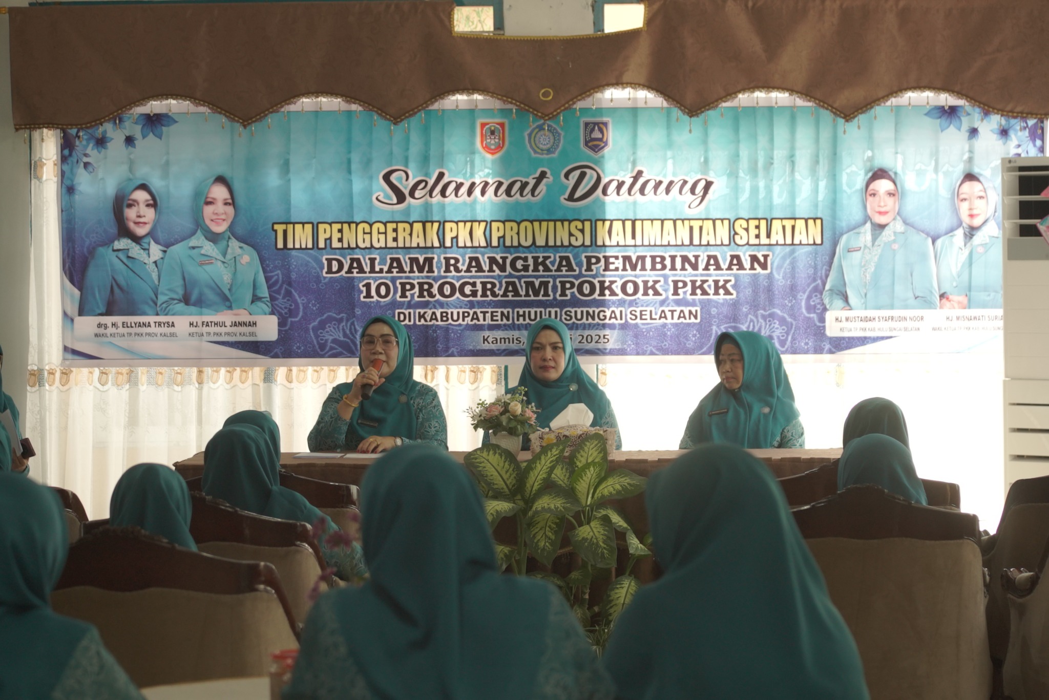DENGAN SEMANGAT BERSAMA, PKK PROVINSI DAN HSS PERKUAT 10 PROGRAM POKOK