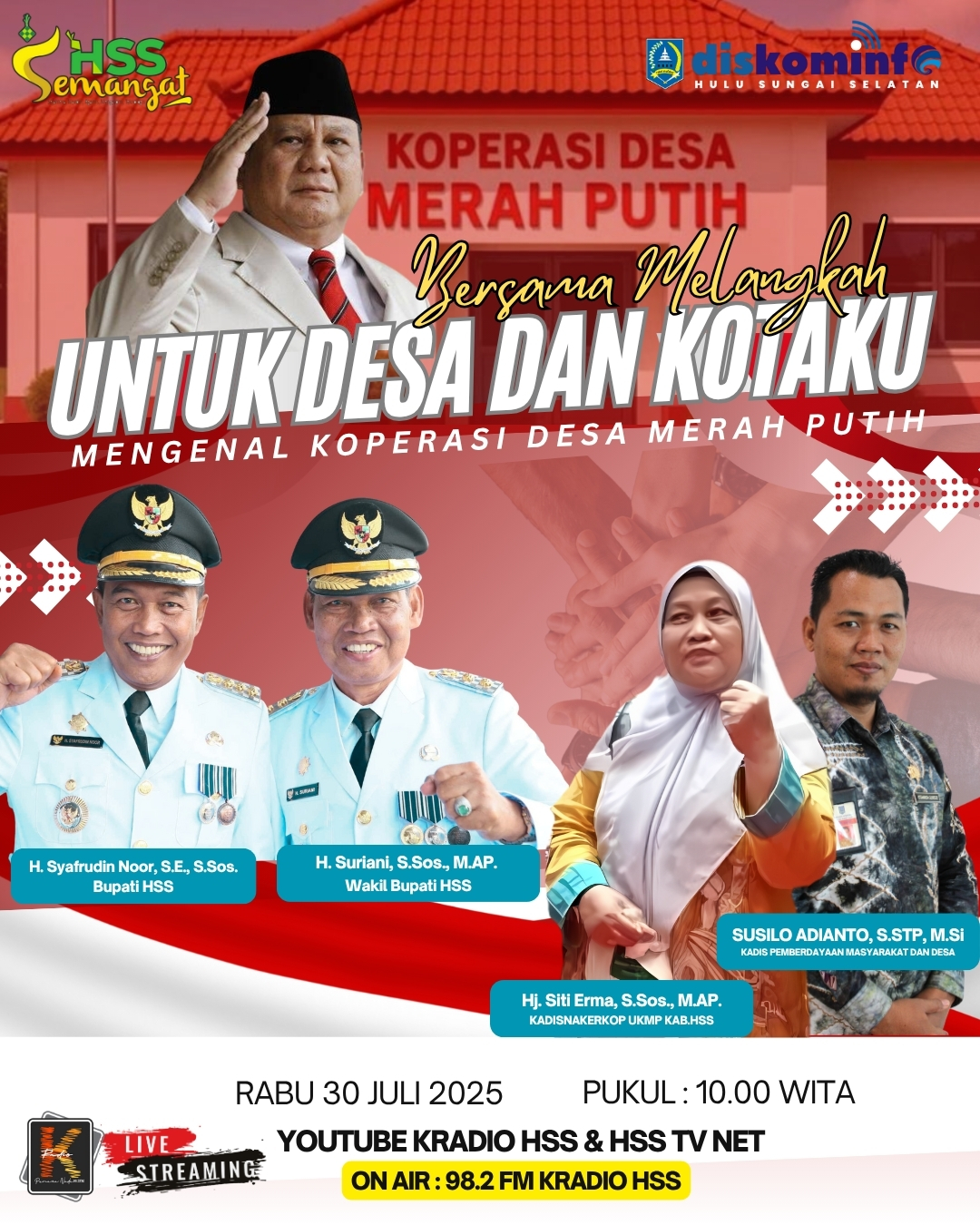 MELANGKAH BERSAMA UNTUK DESA DAN KOTAKU – MENGENAL KOPERASI DESA MERAH PUTIH