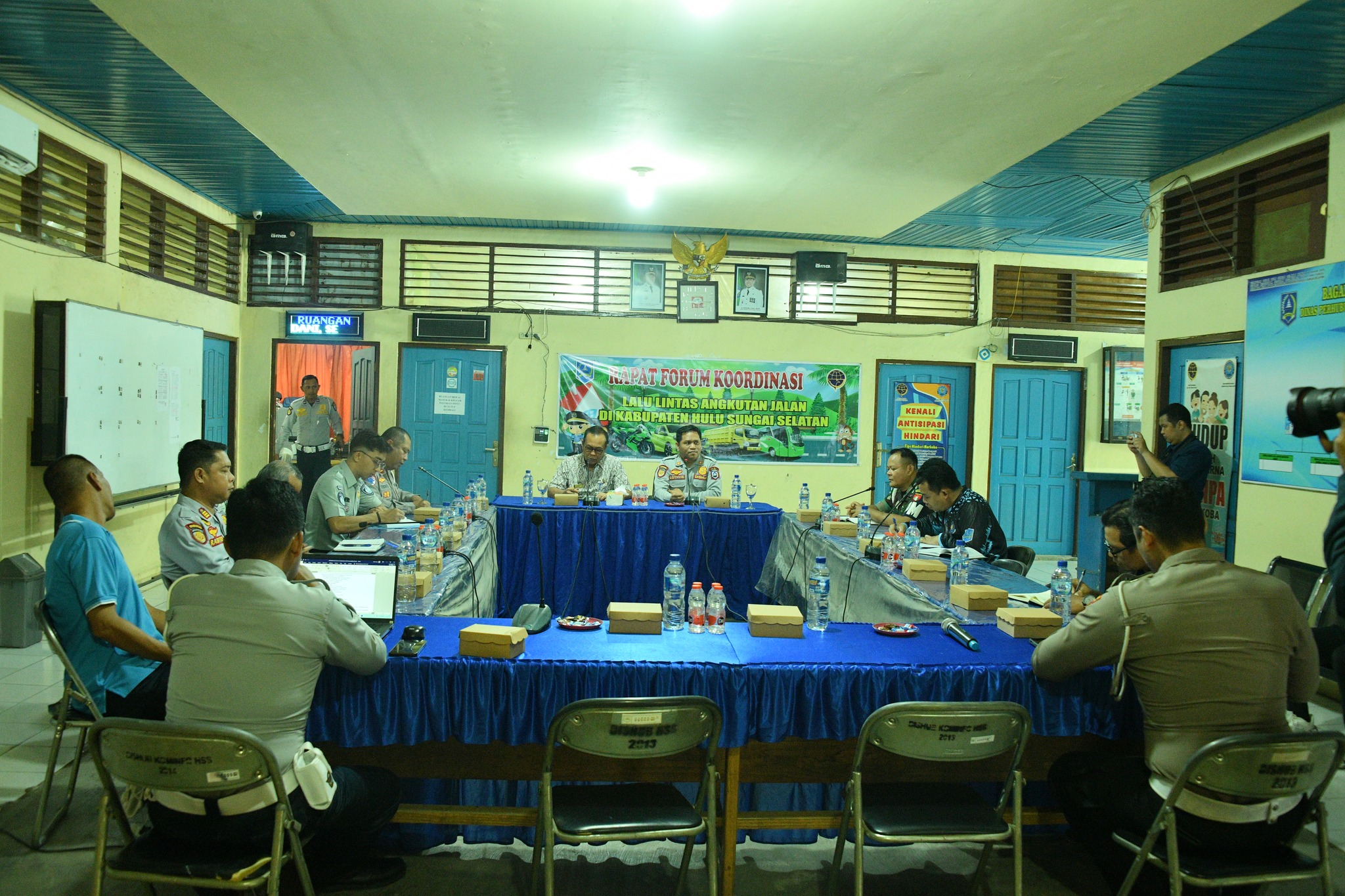 SEKDA MUHAMMAD NOOR PIMPIN RAPAT KOORDINASI LALU LINTAS TRIWULAN III 2025