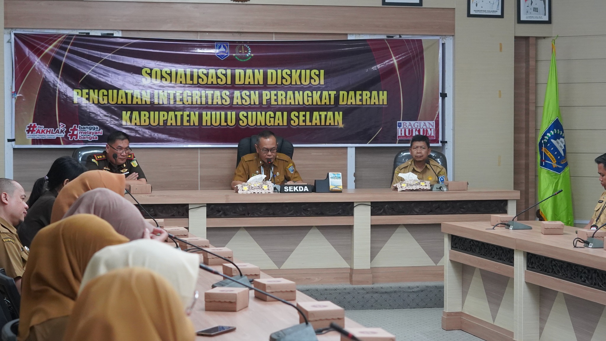 PEMKAB HSS DAN KEJAKSAAN NEGERI BERSINERGI PERKUAT INTEGRITAS ASN