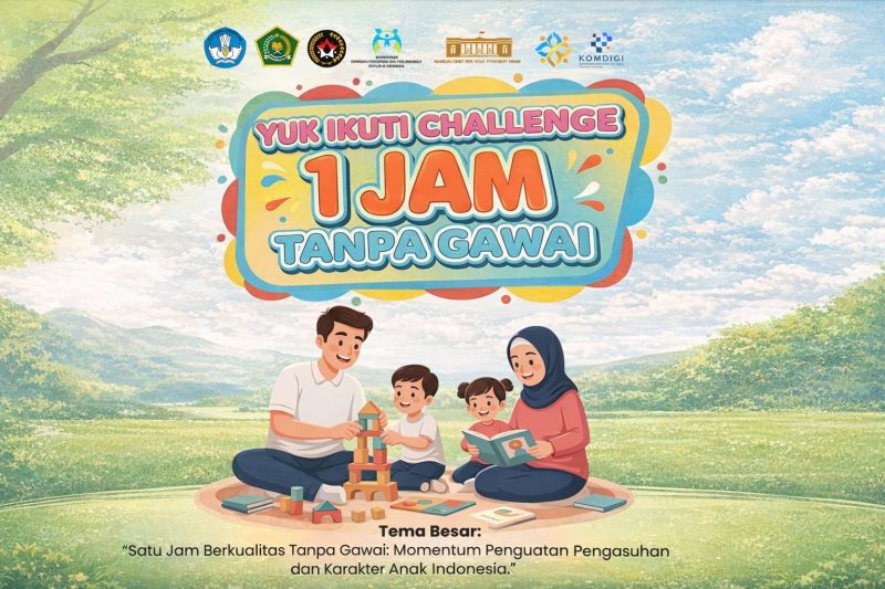 IKUTI CHALLENGE 1 JAM TANPA GAWAI
