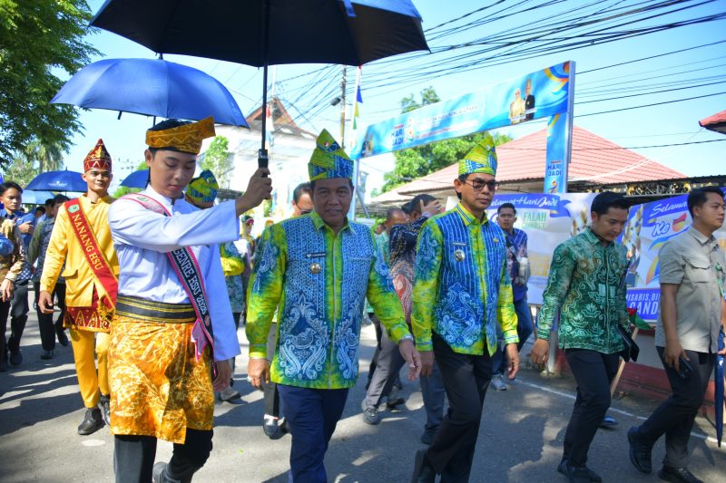 SEMANGAT KEBERSAMAAN MENGGEMA, HSS HADIRI HARI JADI HSU KE-74