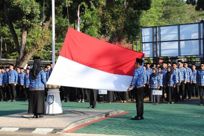 PEMKAB HSS GELAR APEL KESADARAN NASIONAL BULAN JULI 2026, PERKUAT SINERGI PELAYANAN PUBLIK DAN APRESIASI KINERJA ASN