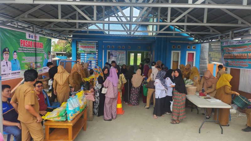 PASAR MURAH DAN GERAKAN PANGAN MURAH HADIR DI DESA KARANG PACI, KECAMATAN KALUMPANG