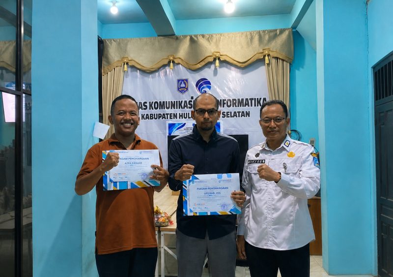 PEMKAB HSS BERIKAN APRESIASI KEPADA PELAPOR AKTIF SP4N-LAPOR!